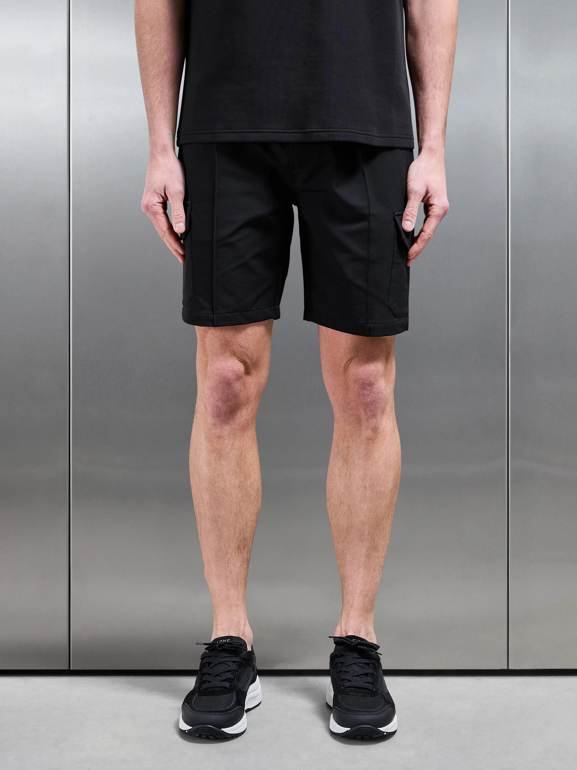 Cargo Short in Black - Image 3