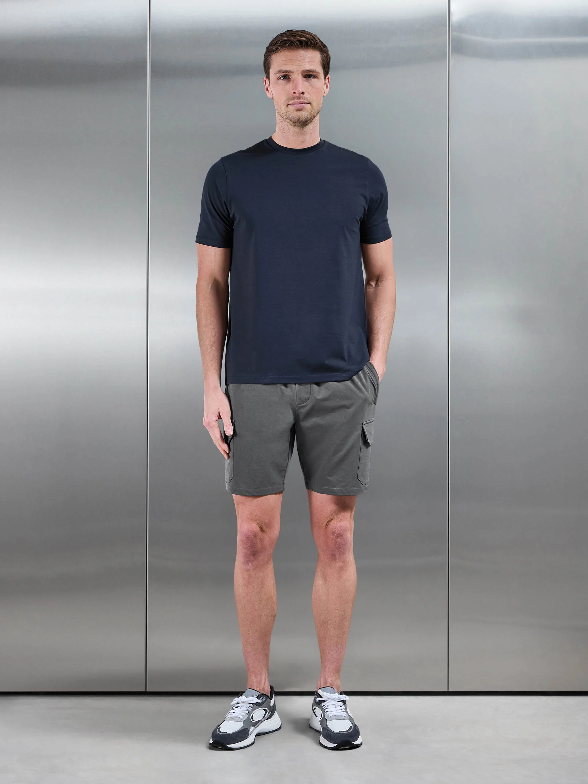 Cargo Short in Grey - Image 2