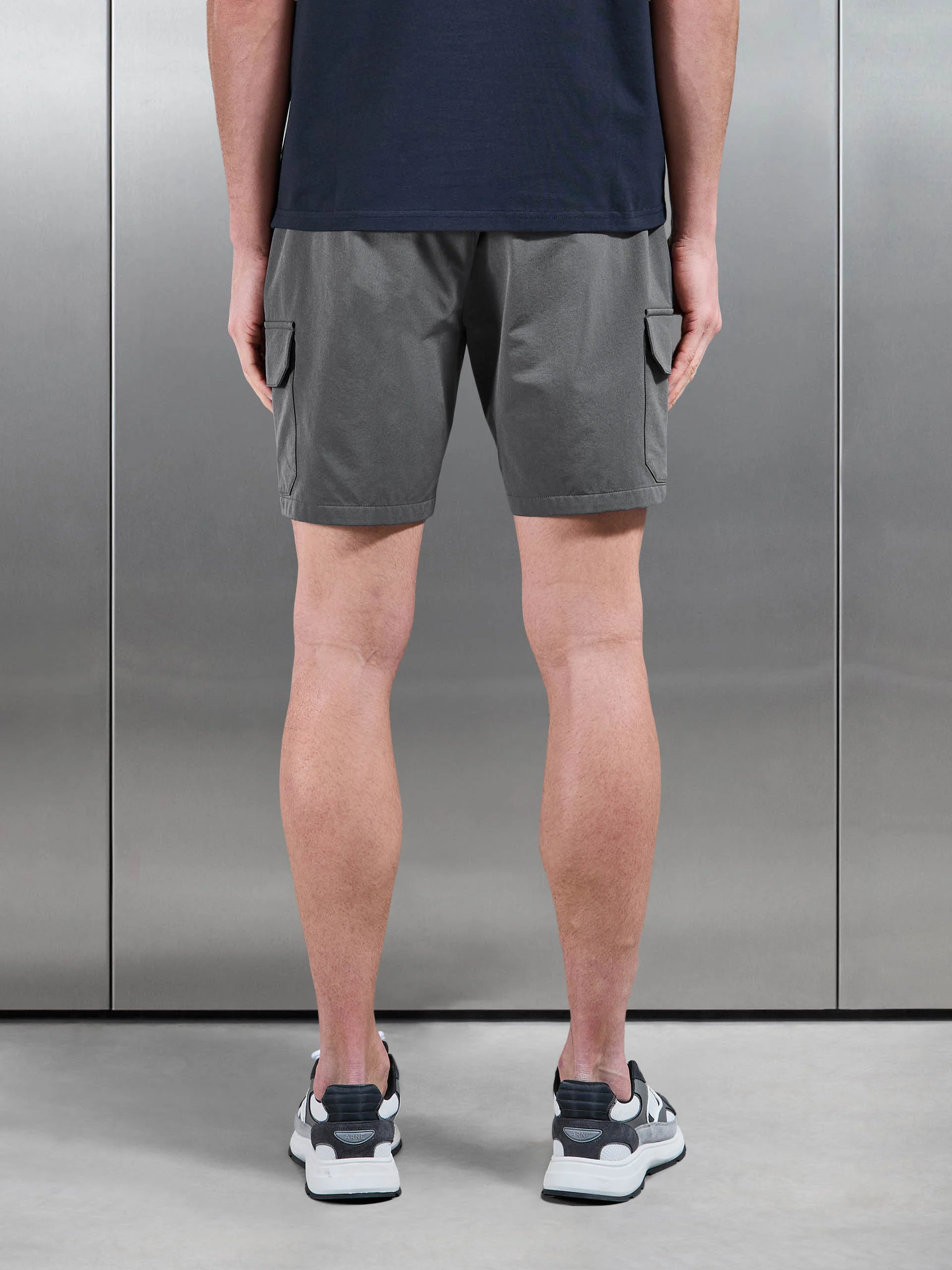 Cargo Short in Grey - Image 3