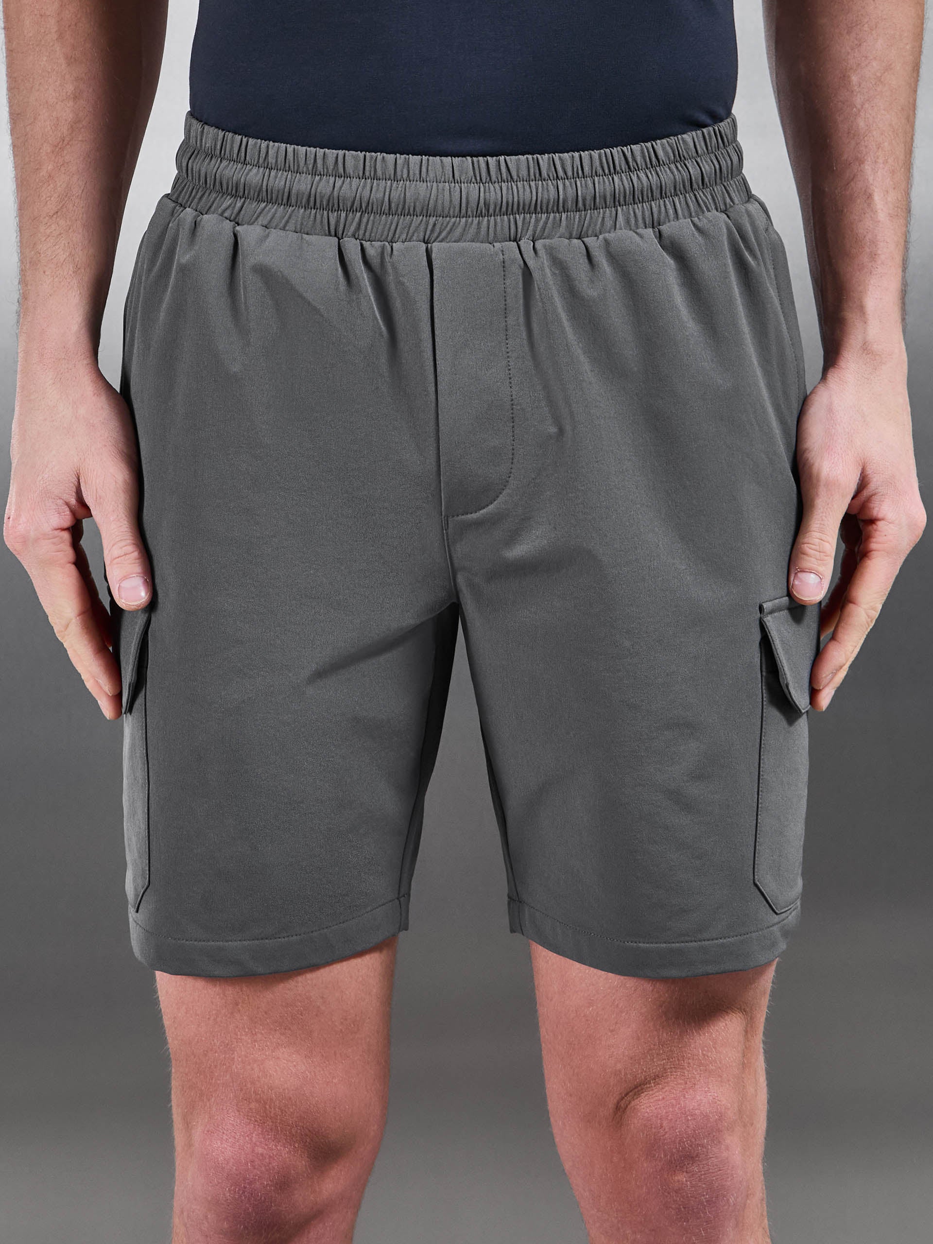 Cargo Short in Grey - Image 4