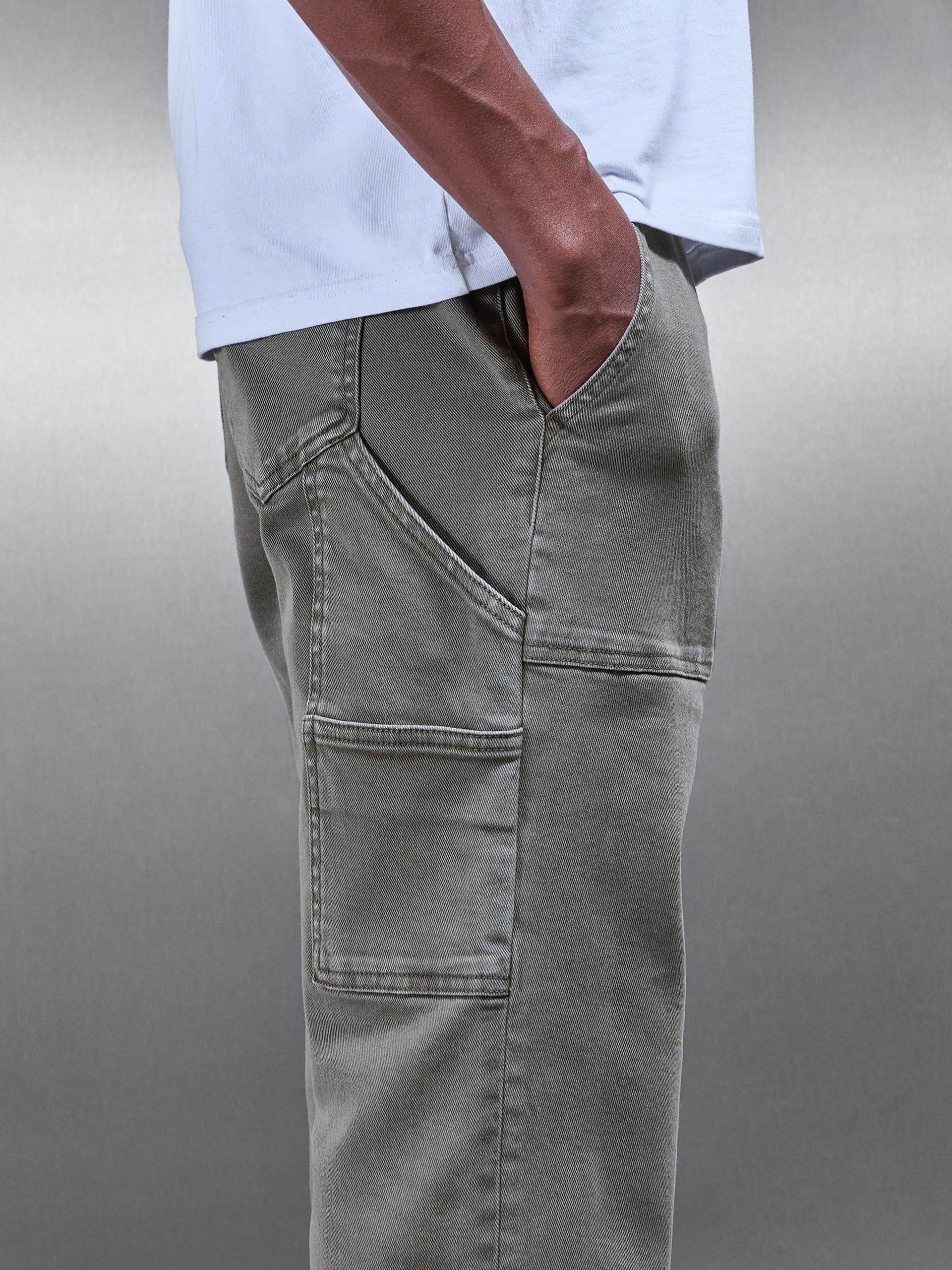 Carpenter Pant in Dark Olive - Image 5