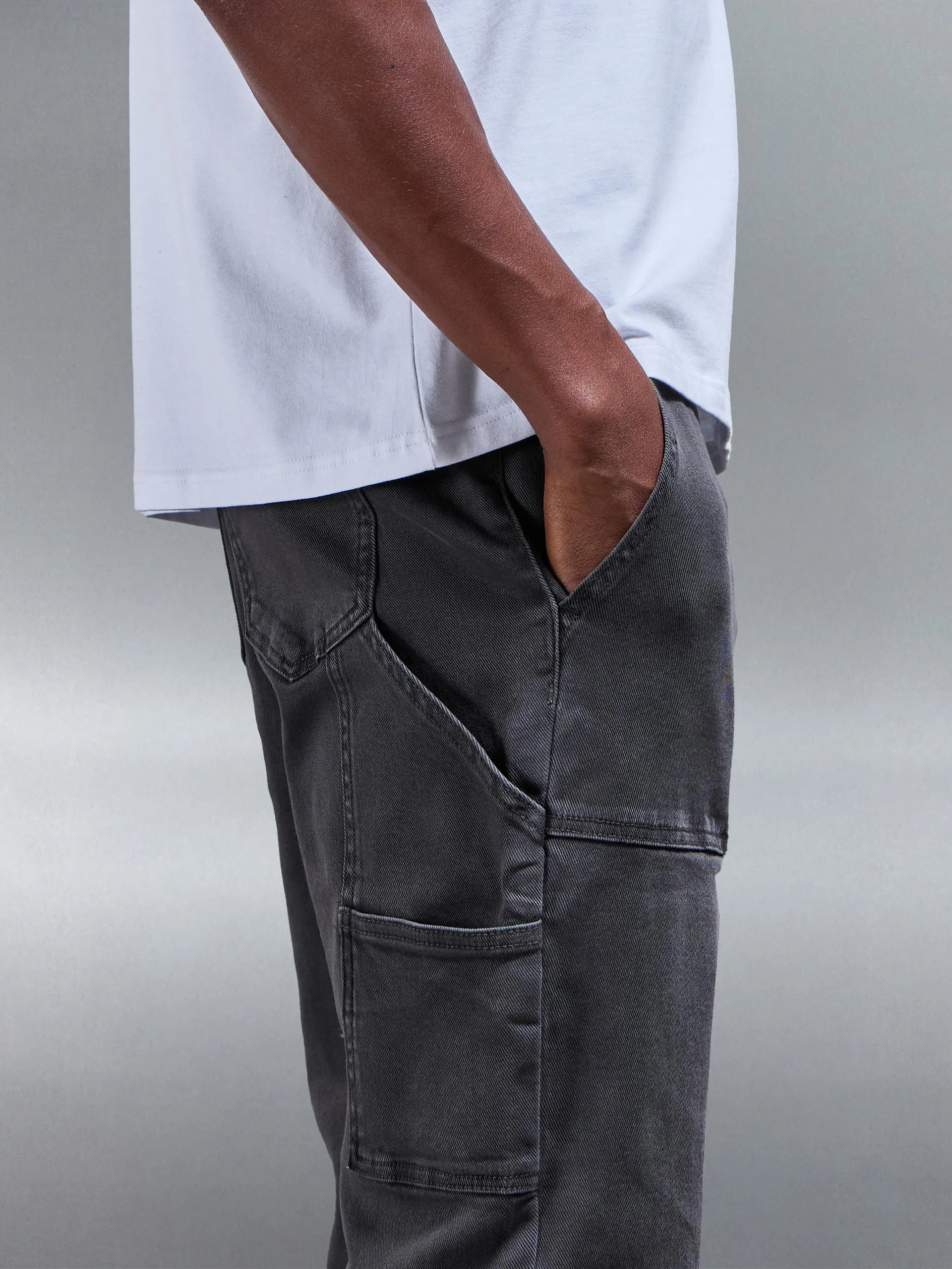 Carpenter Pant in Grey - Image 5
