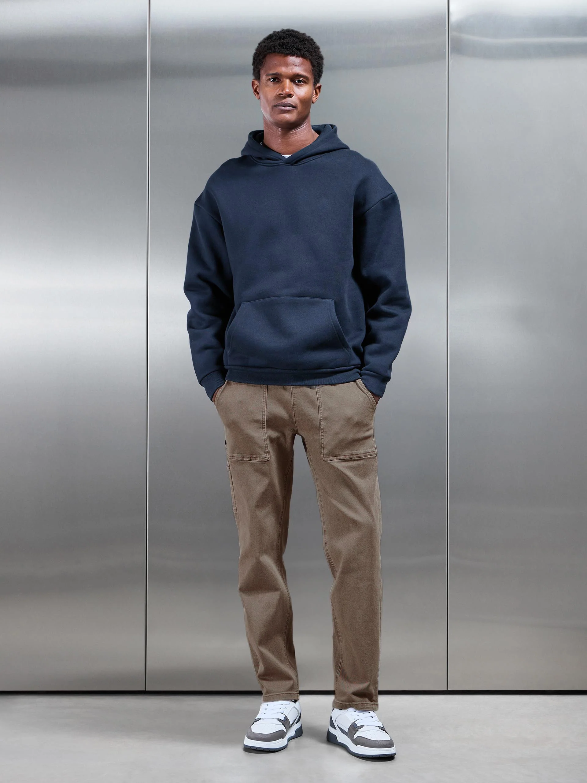 Carpenter Pant in Taupe - Image 3
