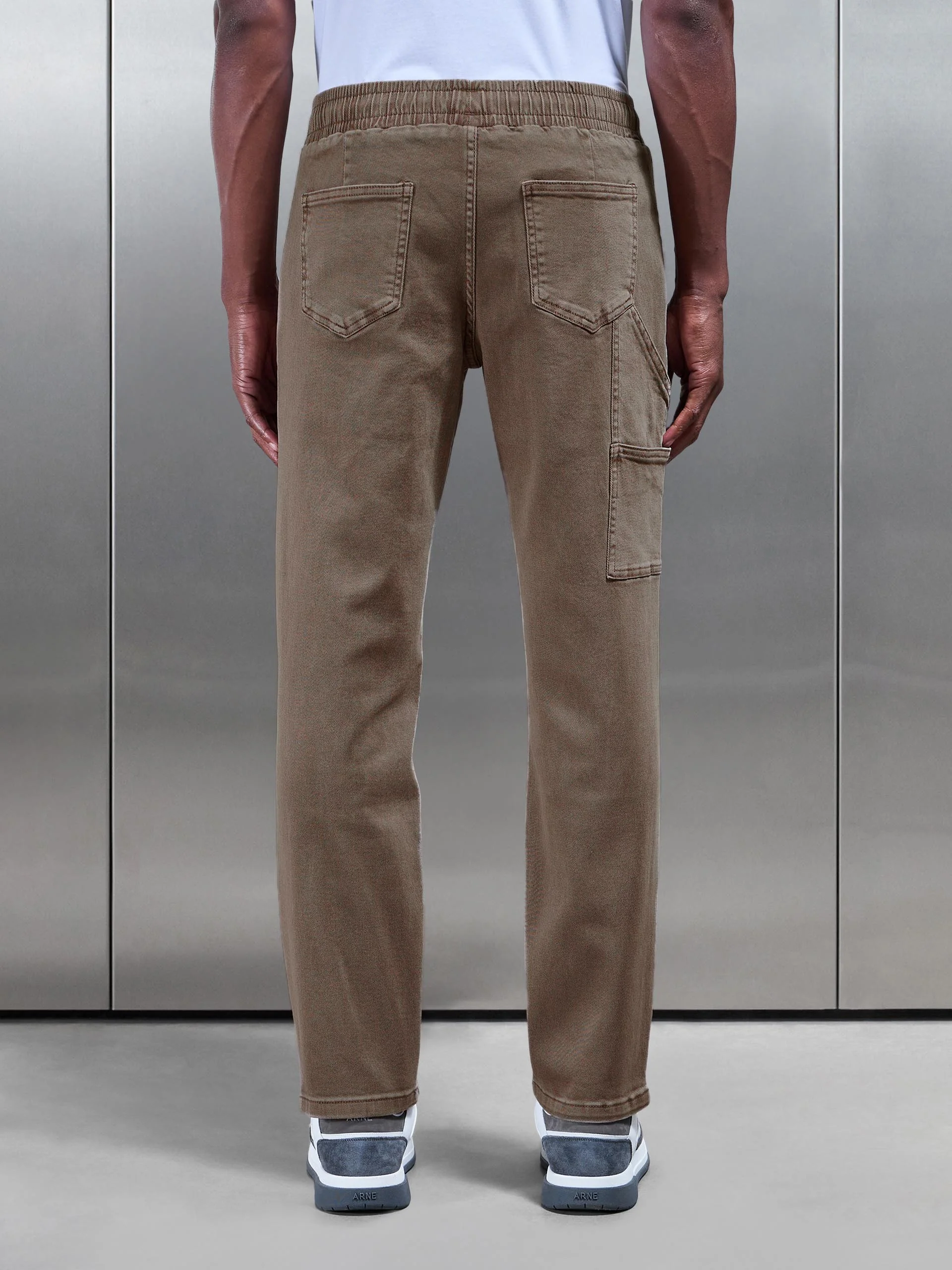 Carpenter Pant in Taupe - Image 4
