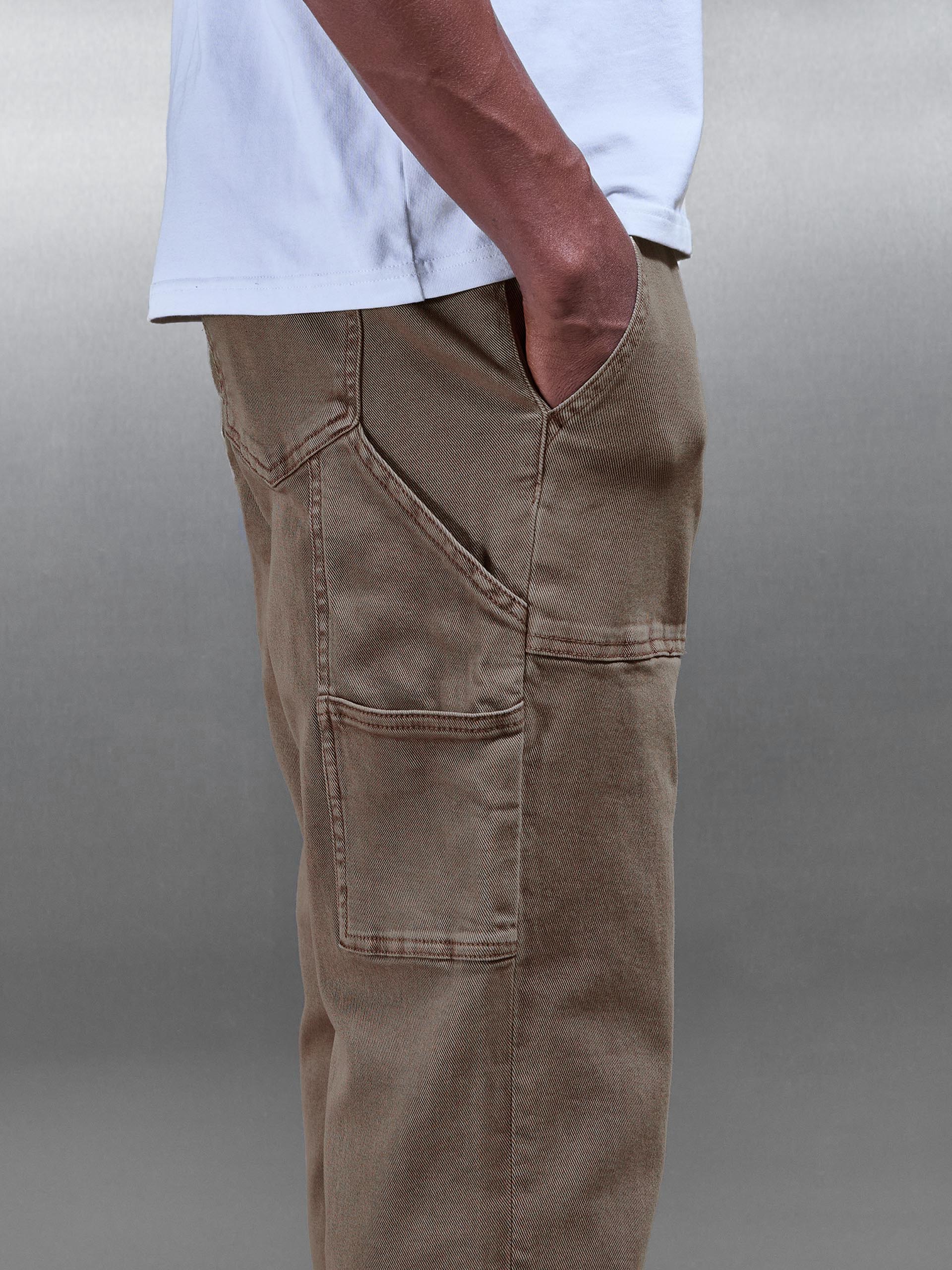 Carpenter Pant in Taupe - Image 6