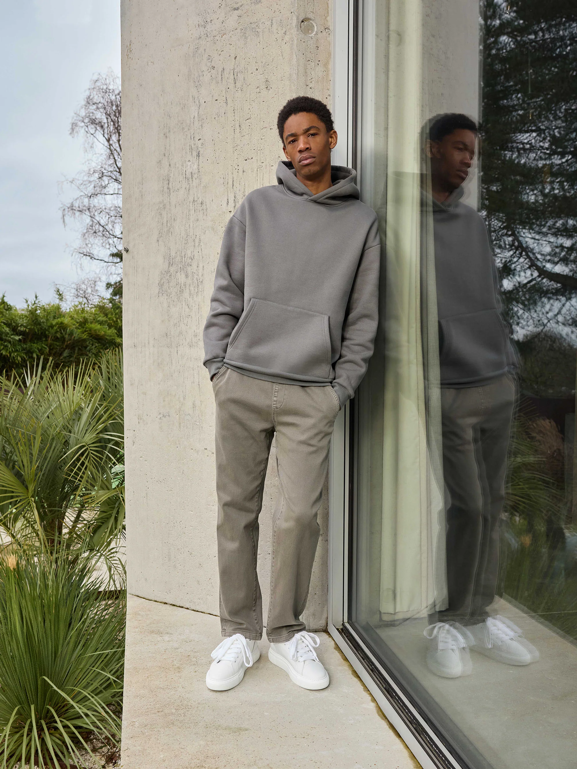 Chunky Essential Trainer in Triple White - Image 2