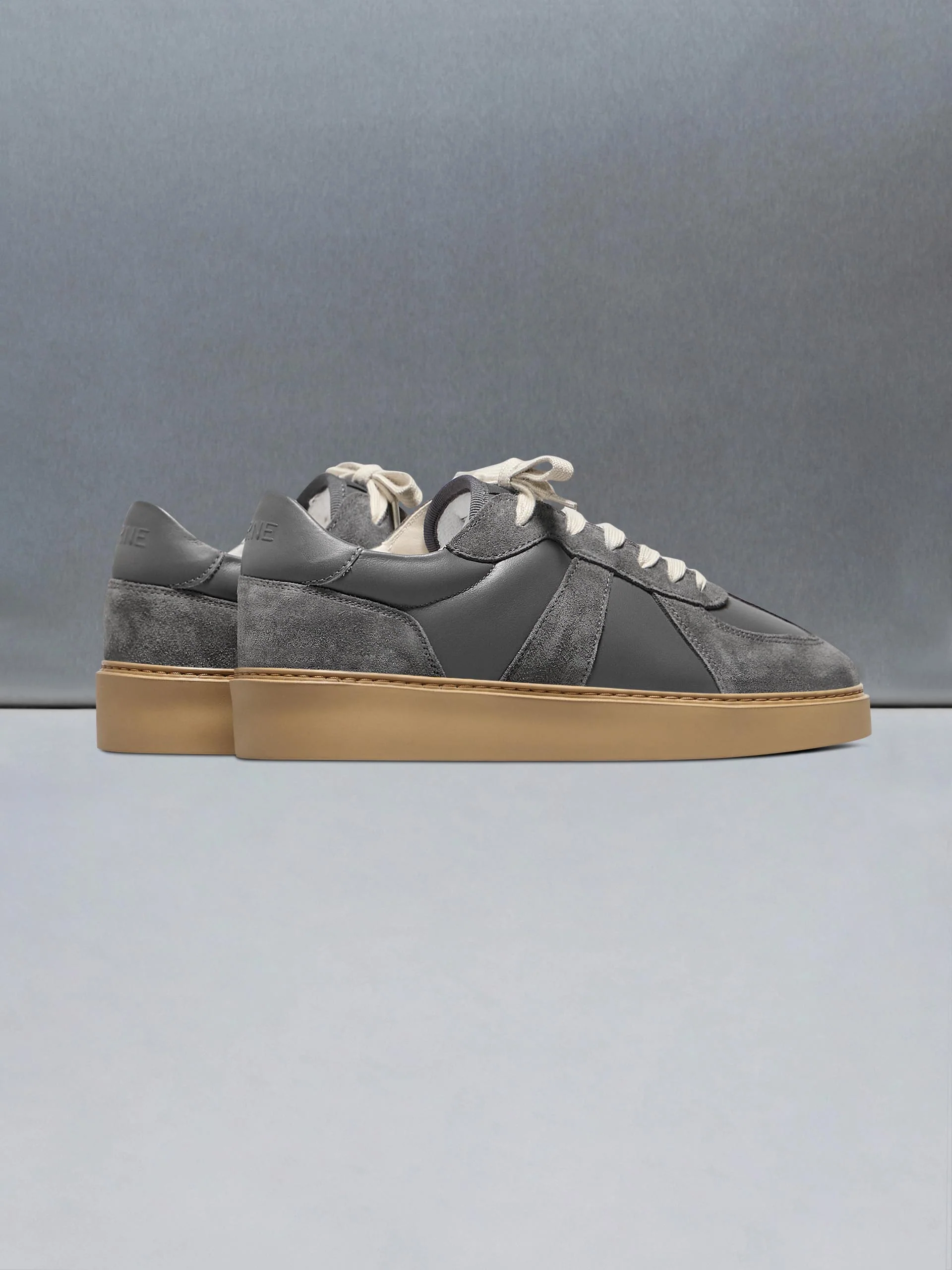 Classic Court Trainer in Charcoal Gum - Image 4