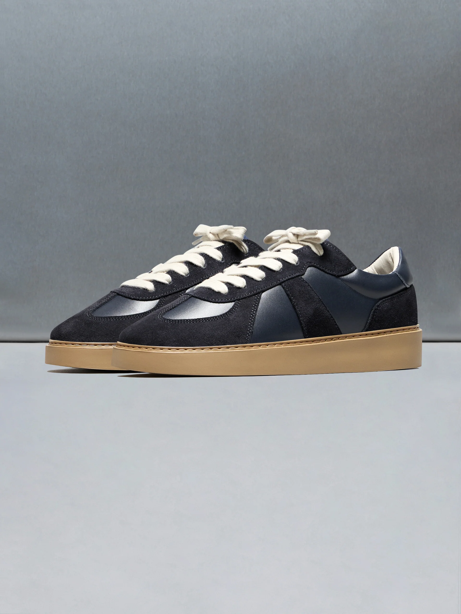 Classic Court Trainer in Navy Gum - Image 3