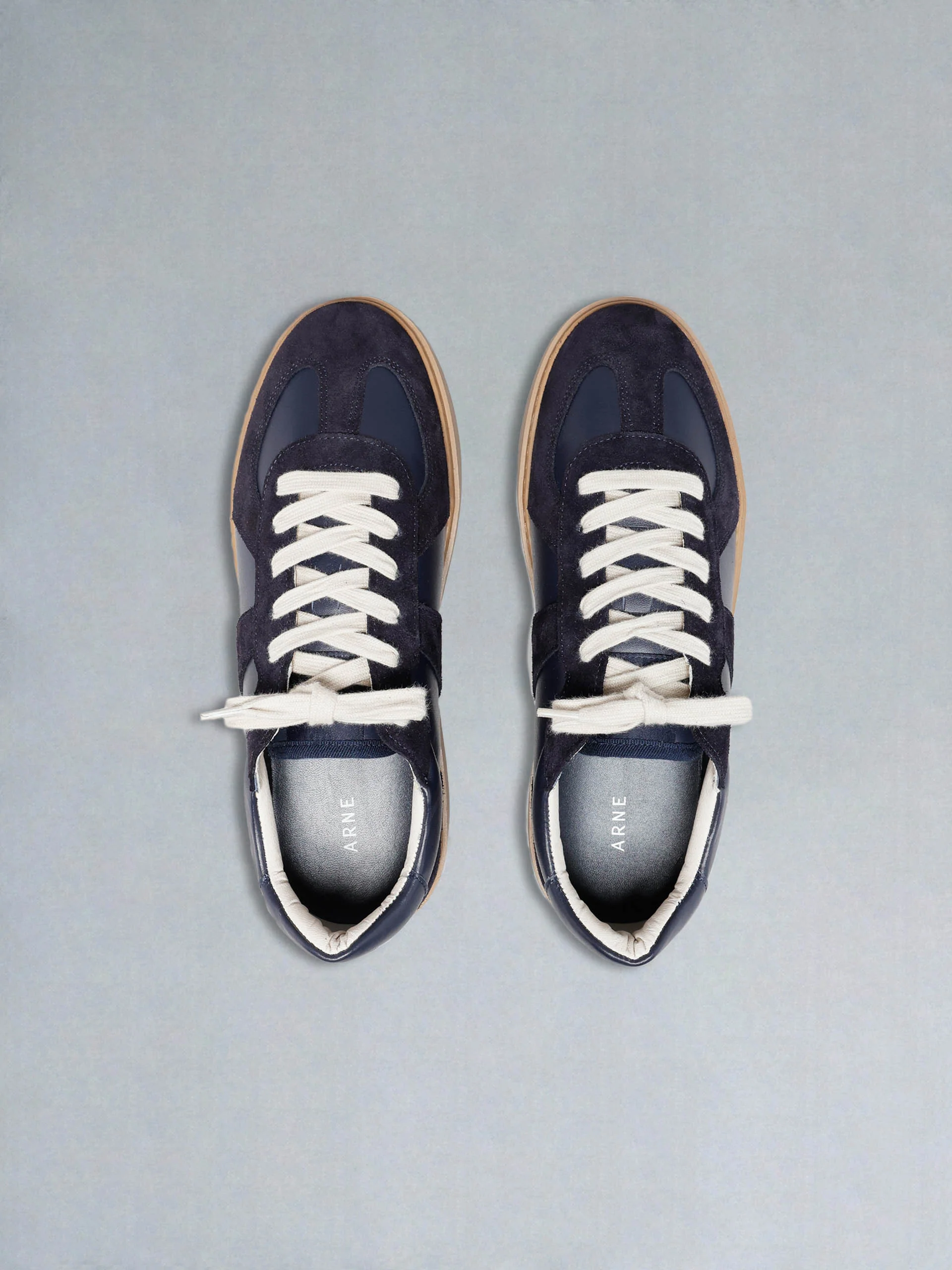 Classic Court Trainer in Navy Gum - Image 5