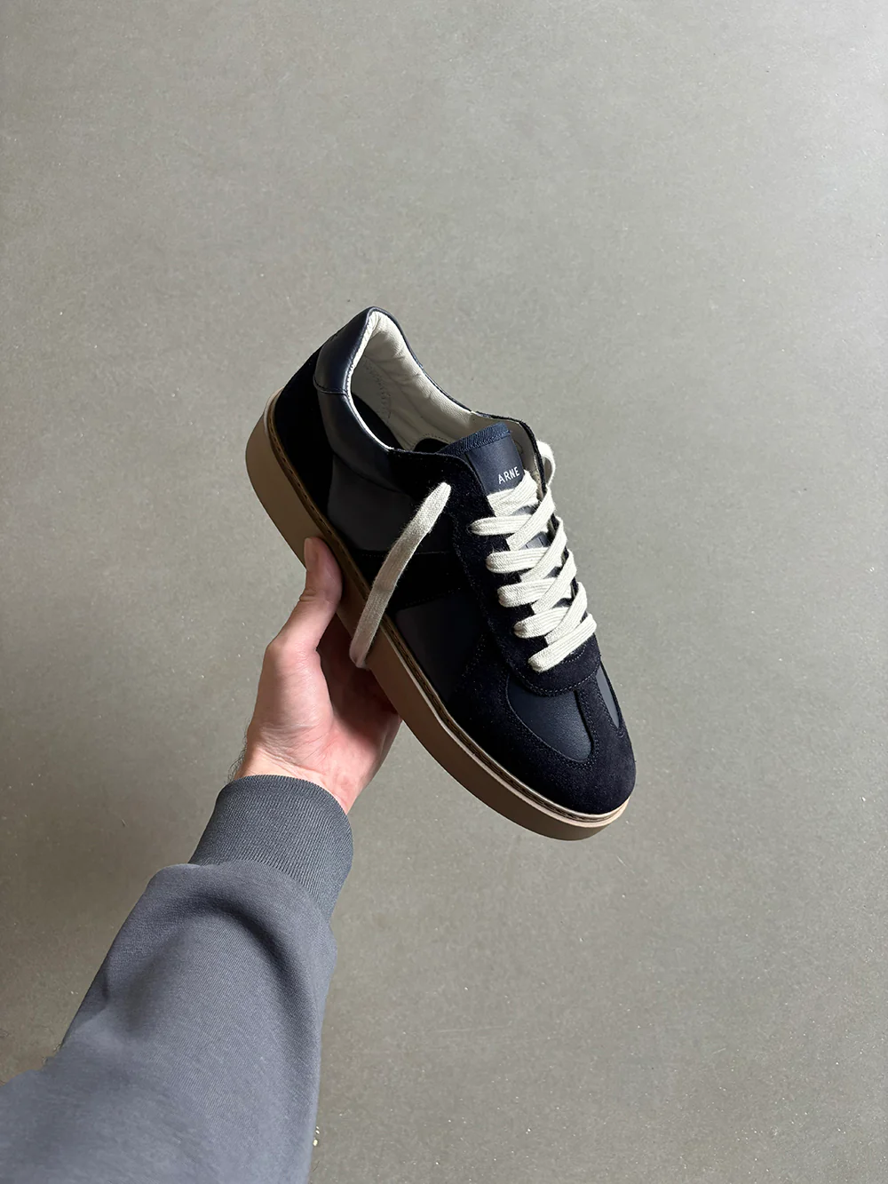 Classic Court Trainer in Navy Gum - Image 6