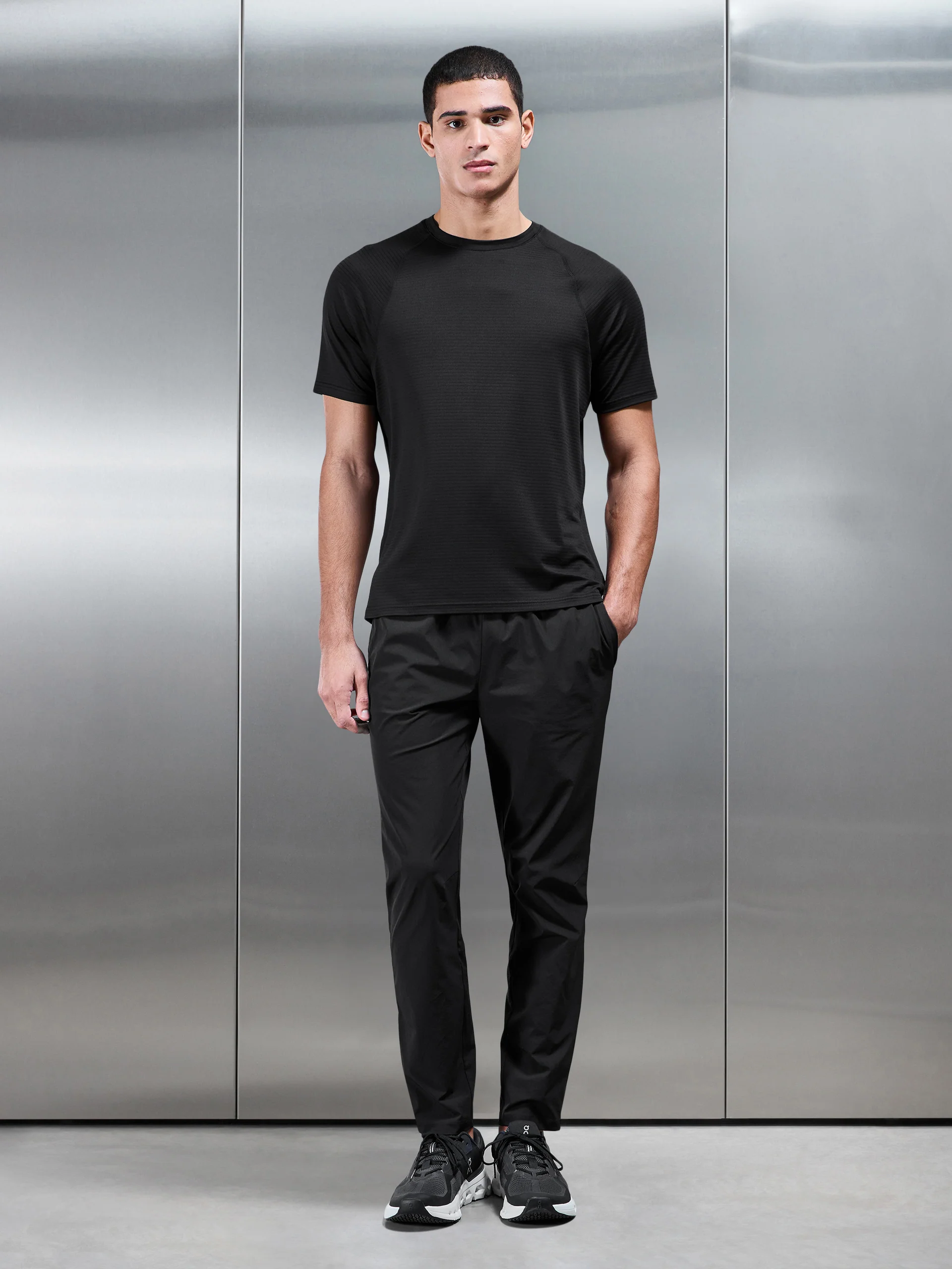 Condition Half Zip in Black - Image 4