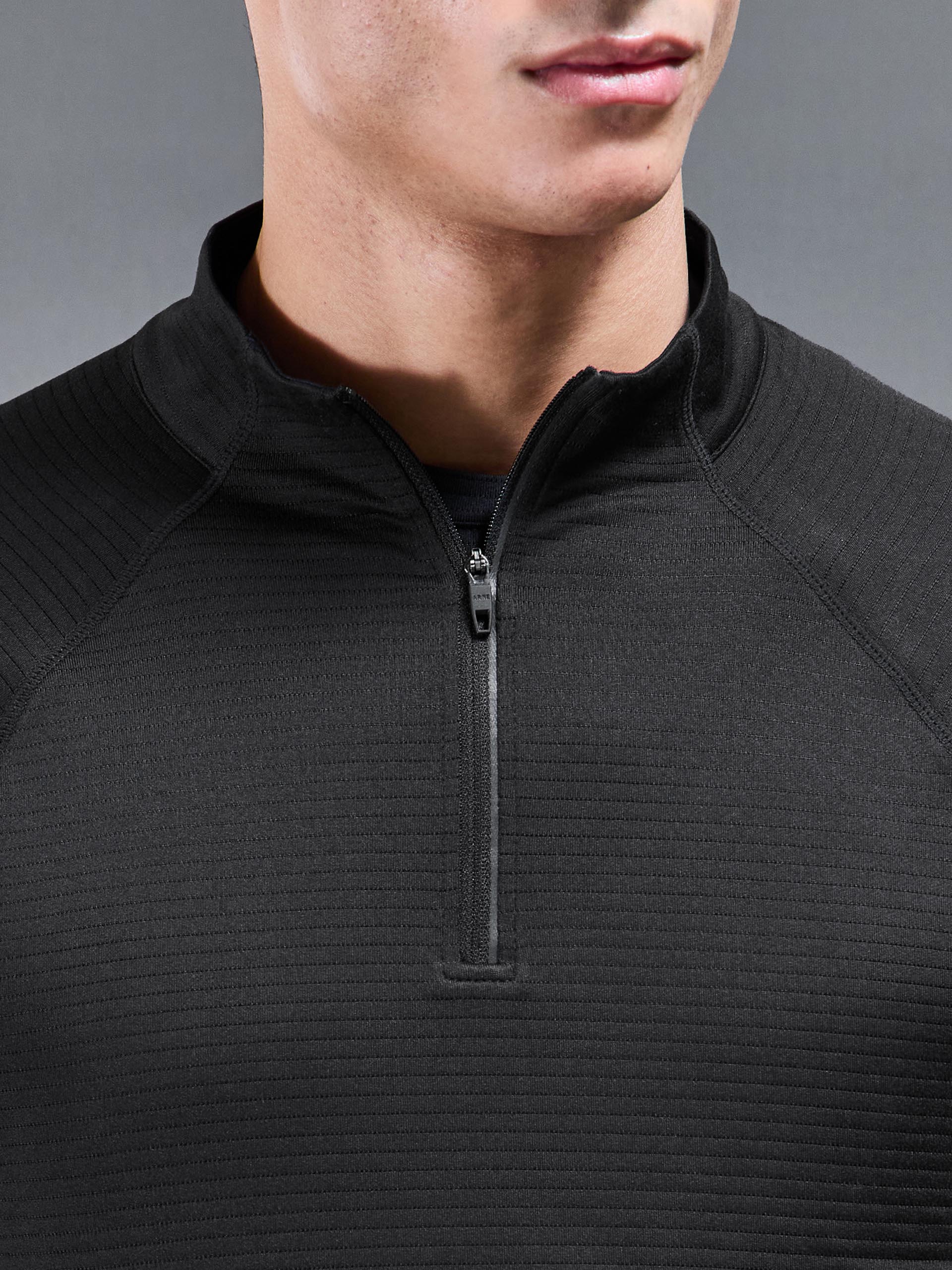 Condition Half Zip in Black - Image 6