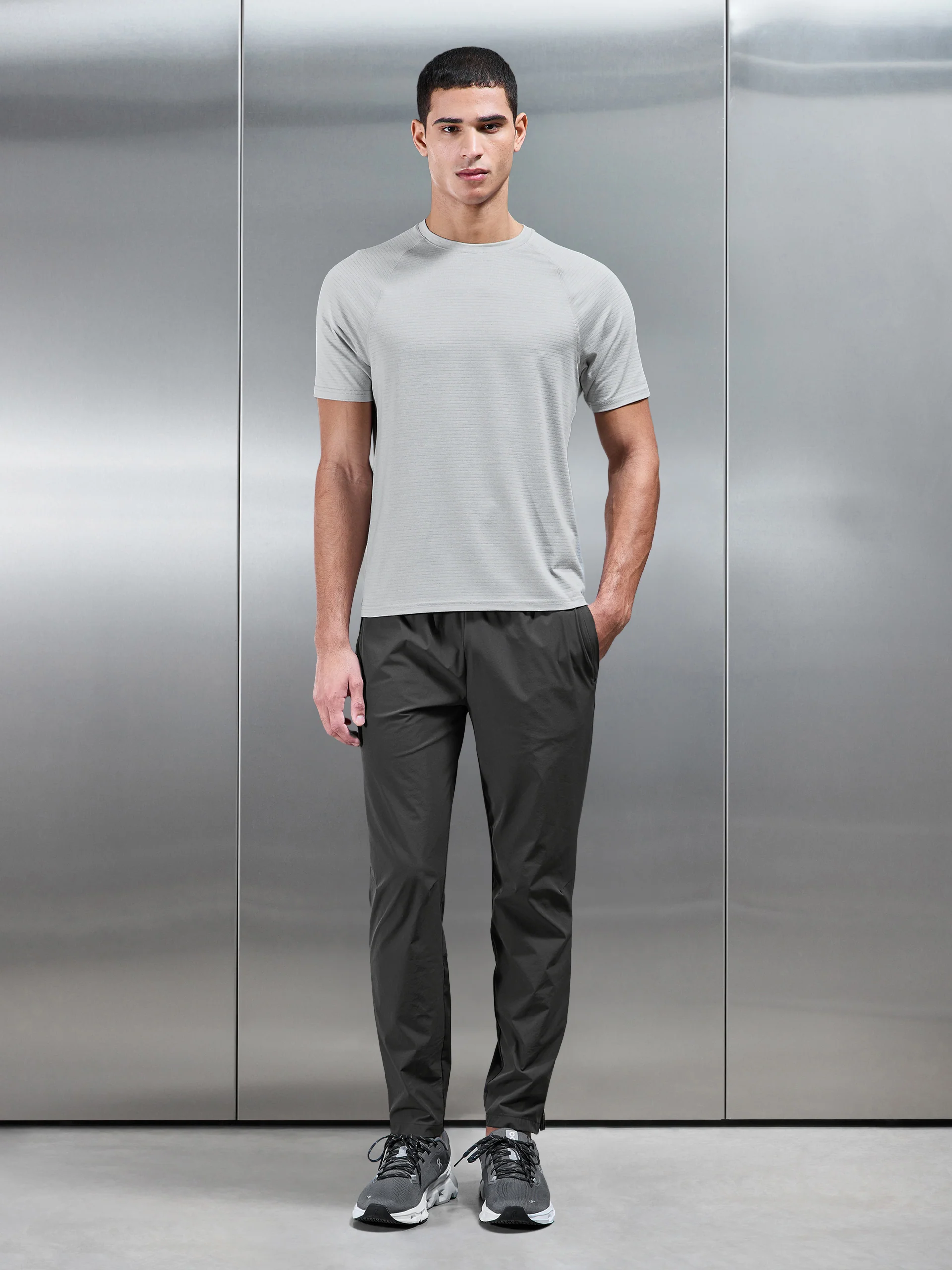 Condition T-Shirt in Mid Grey - Image 4