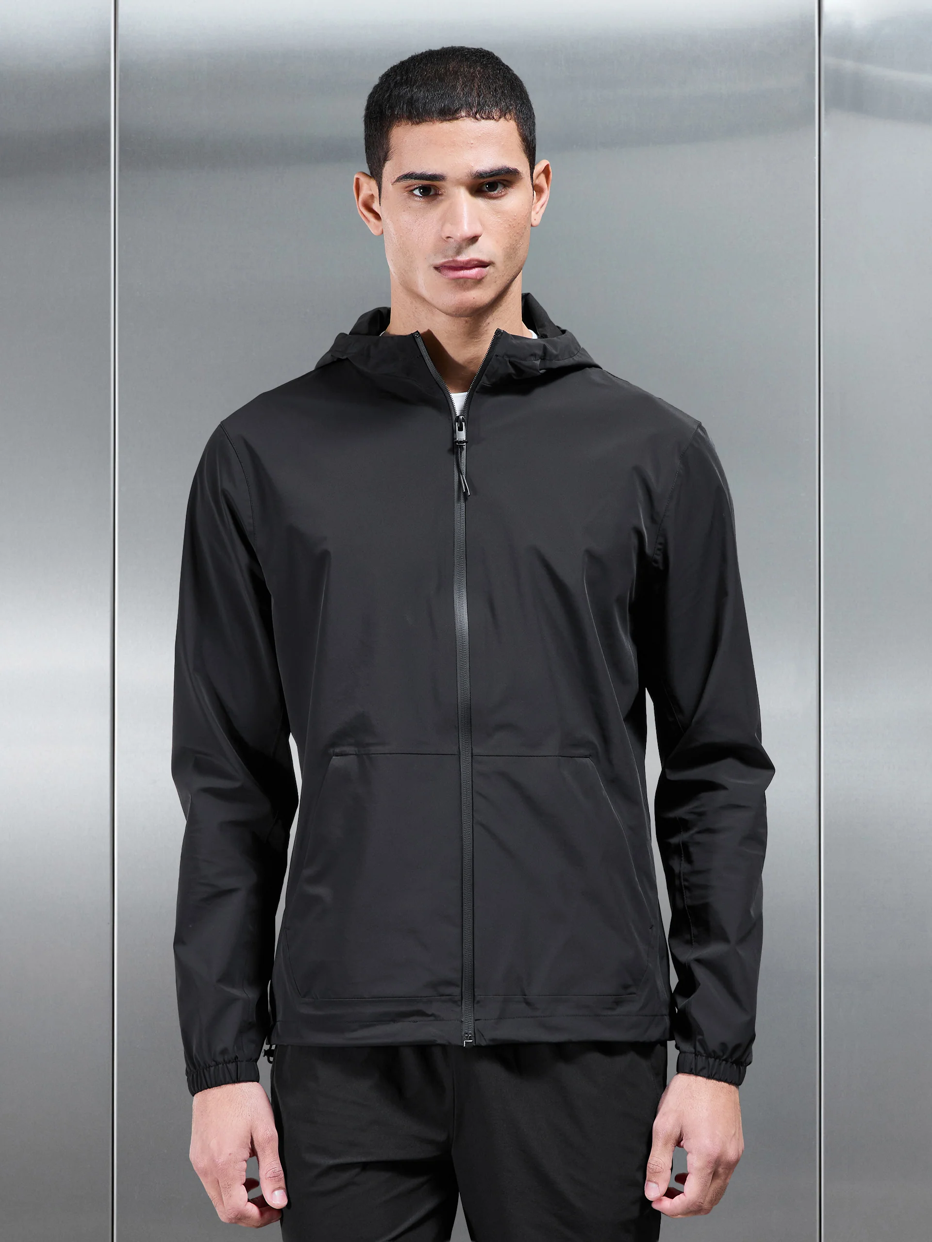 Element Waterproof Windbreaker in Black - Image 3
