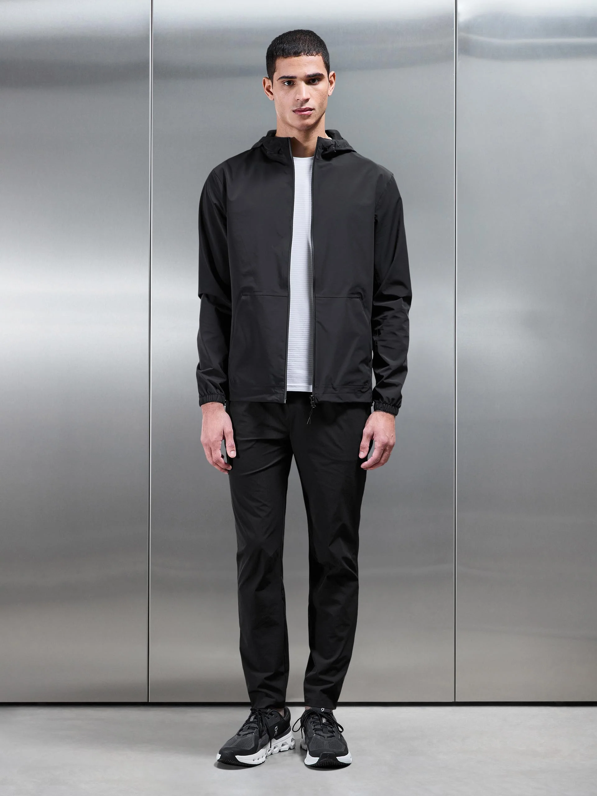 Element Waterproof Windbreaker in Black - Image 8