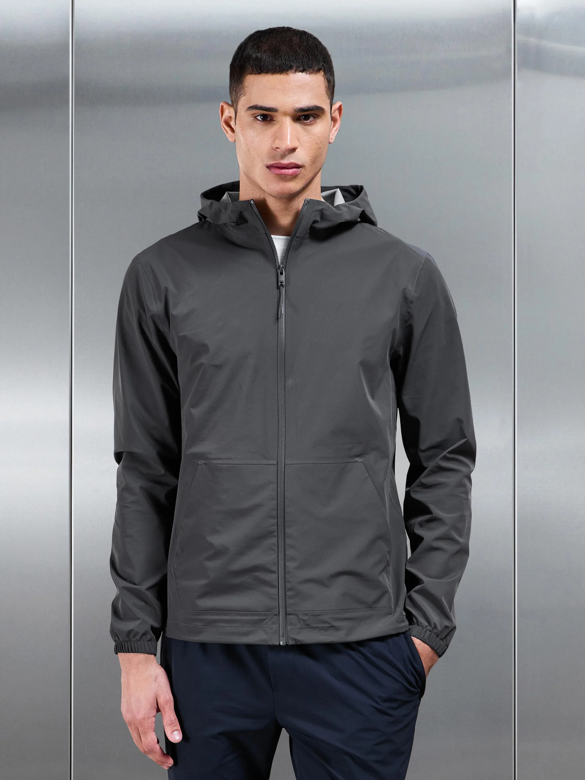 Element Waterproof Windbreaker in Grey - Image 10