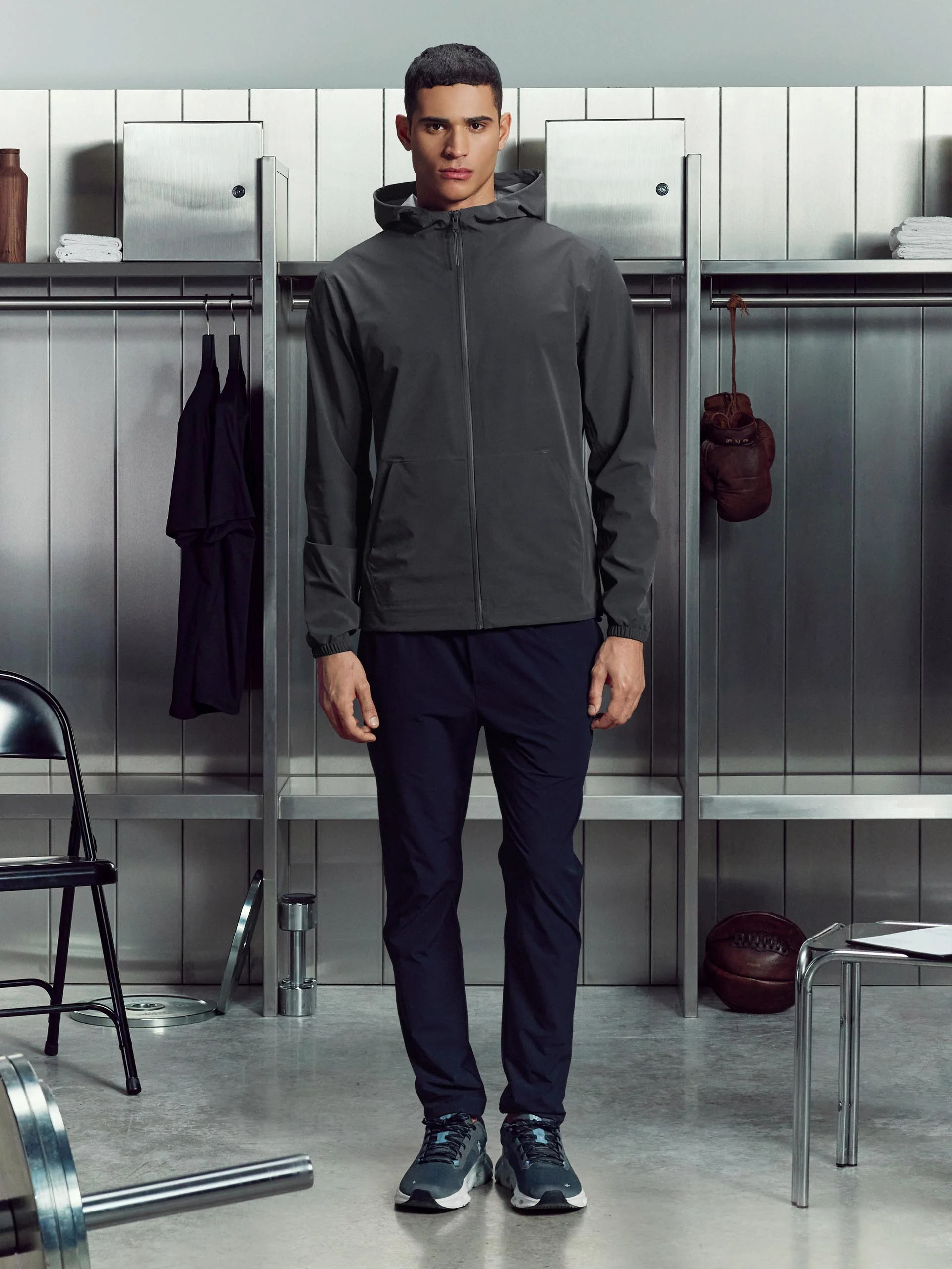Element Waterproof Windbreaker in Grey - Image 2