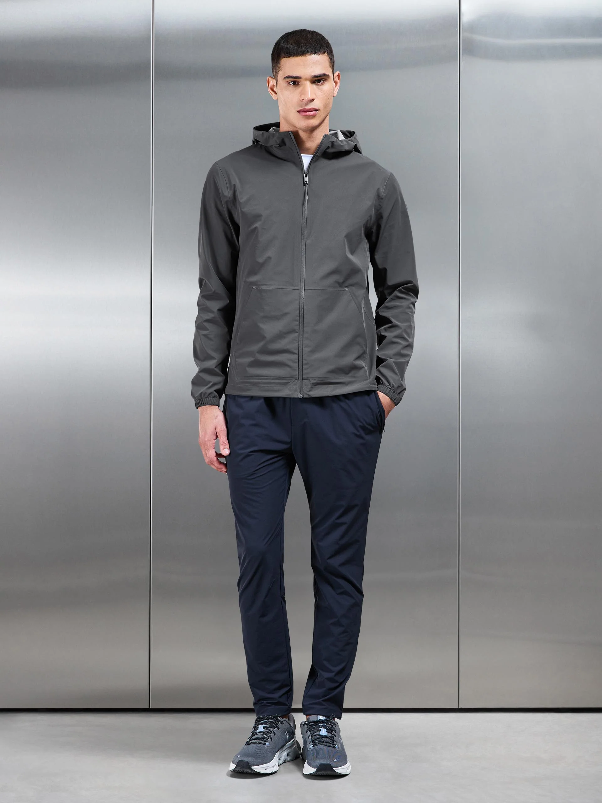 Element Waterproof Windbreaker in Grey - Image 4