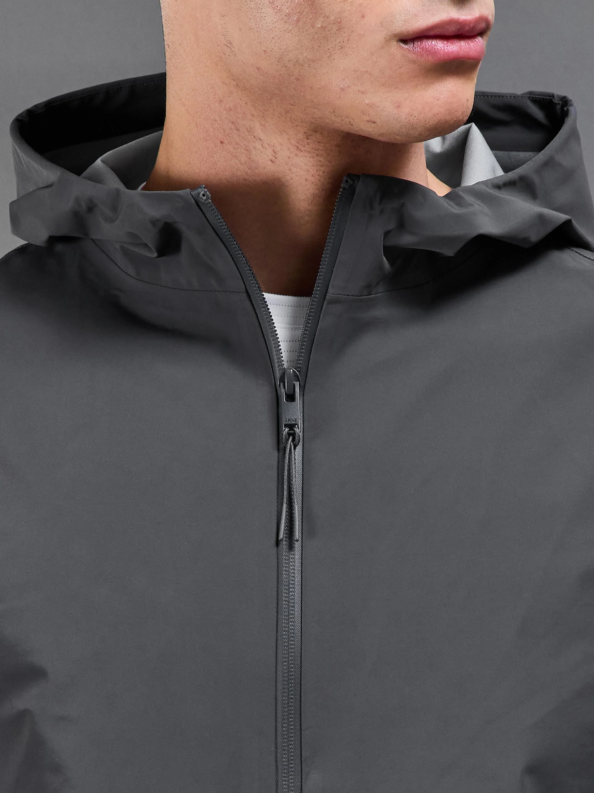 Element Waterproof Windbreaker in Grey - Image 6