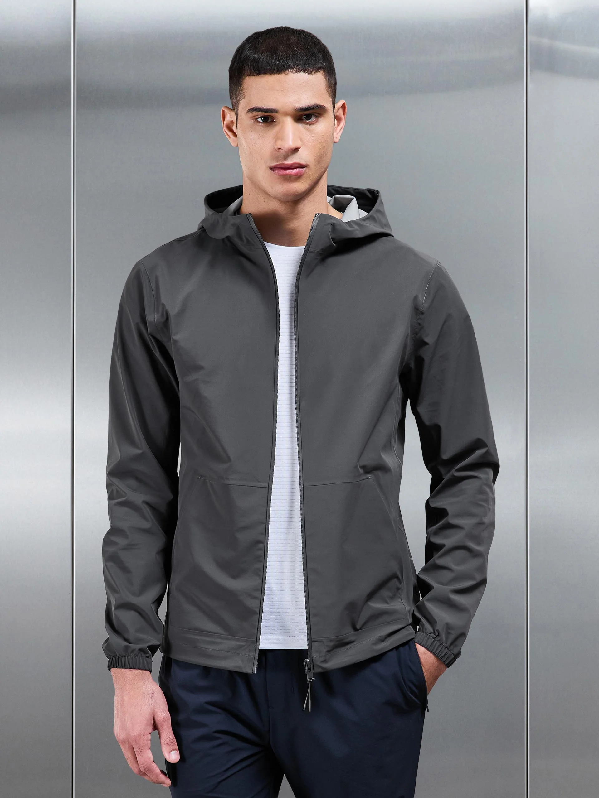 Element Waterproof Windbreaker in Grey - Image 8