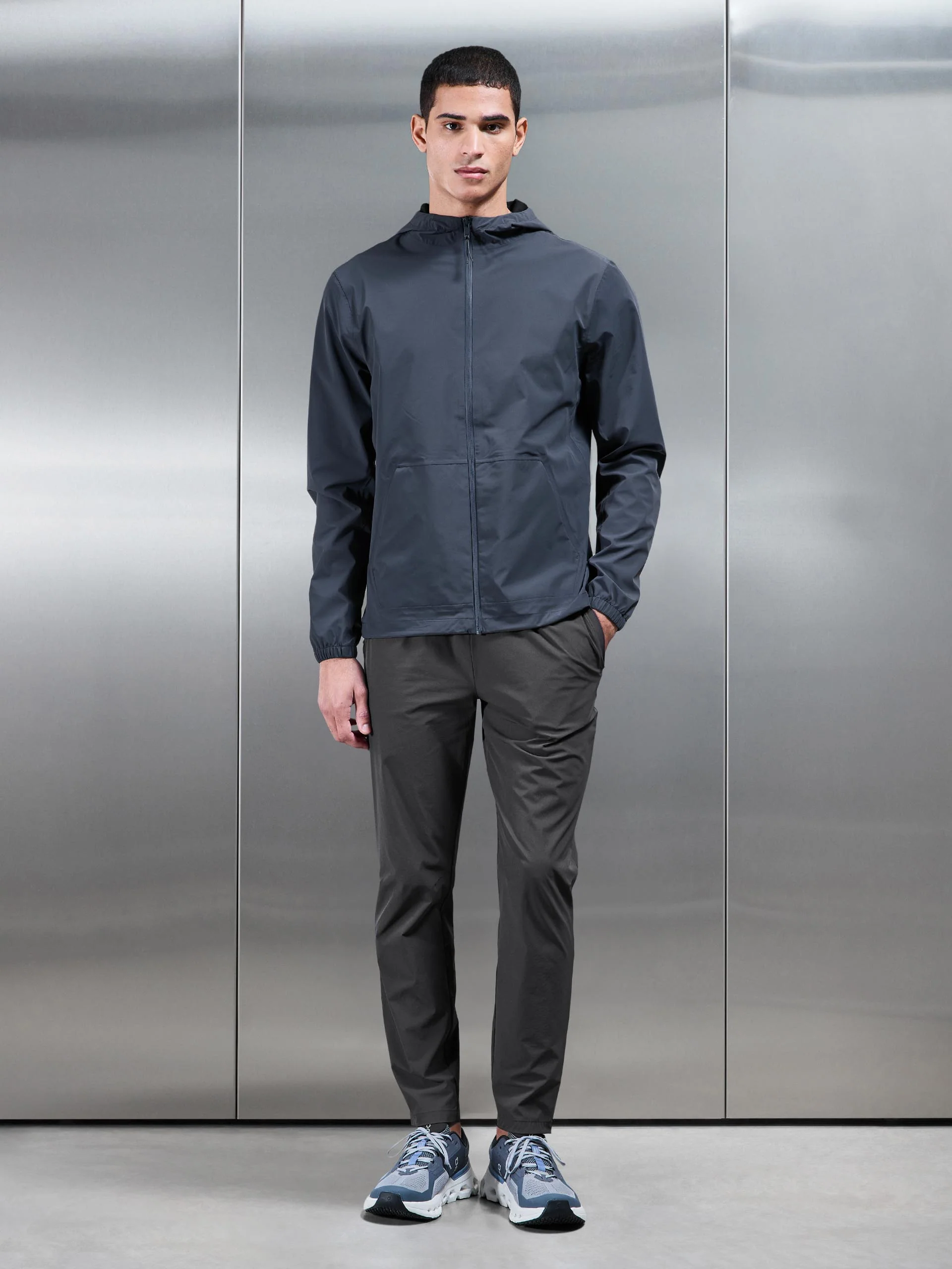 Element Waterproof Windbreaker in Slate Blue - Image 10