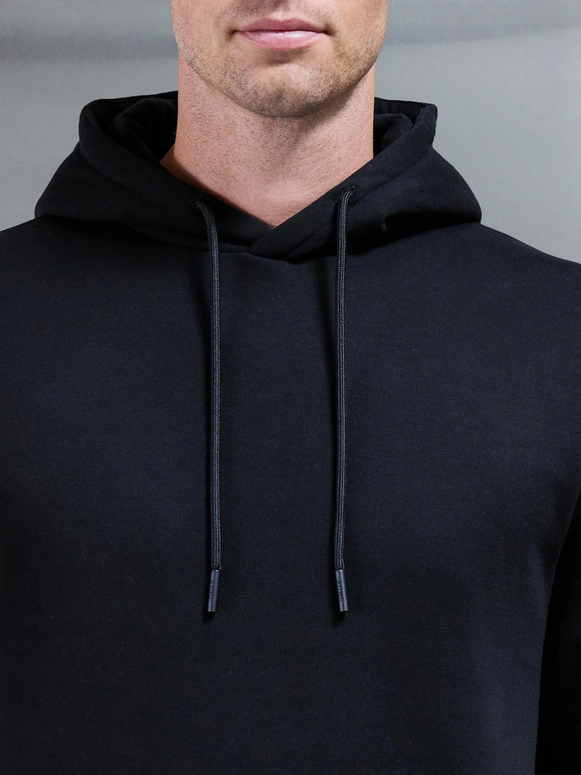 Essential Hoodie in Black - Image 3