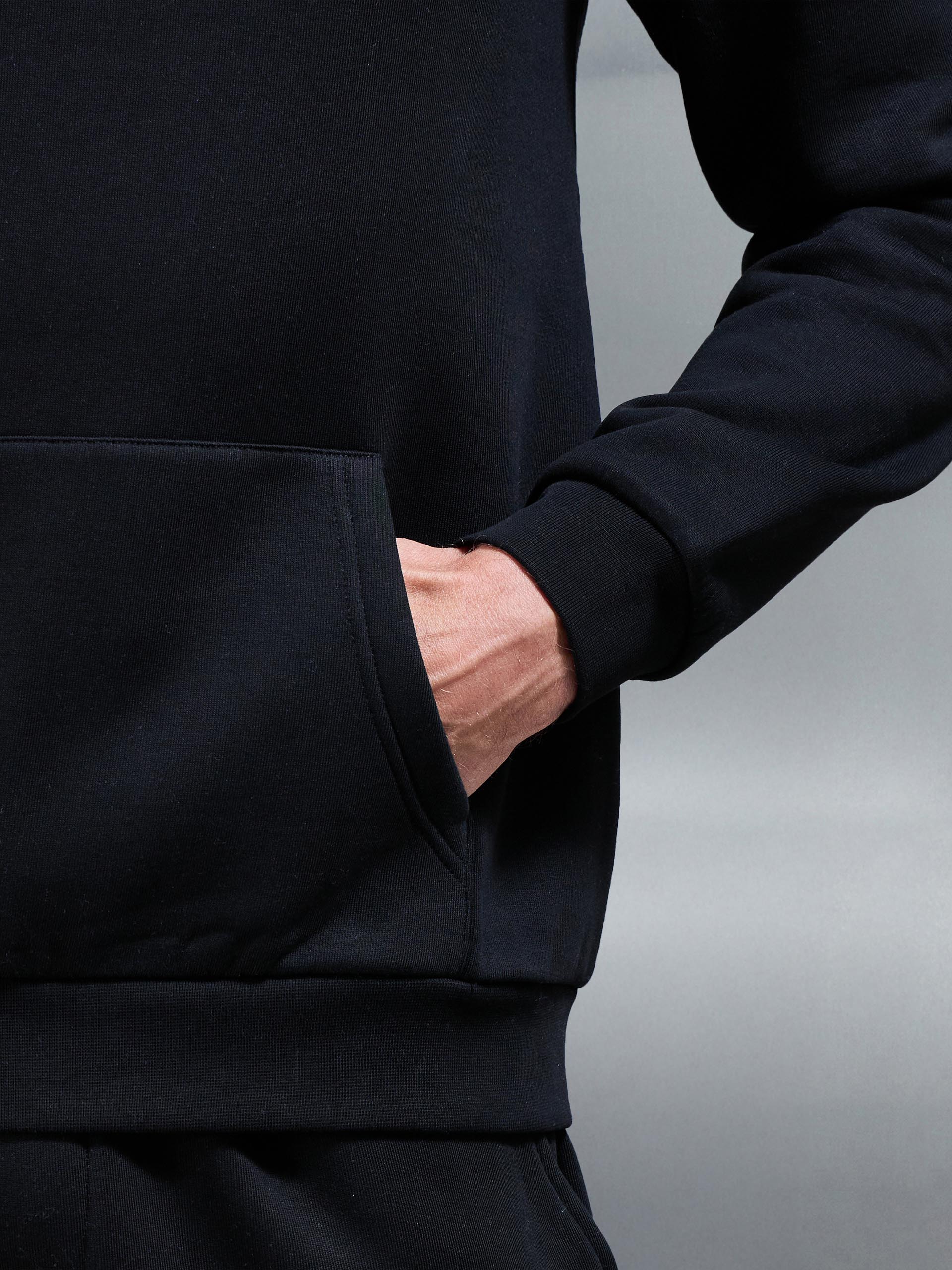 Essential Hoodie in Black - Image 5