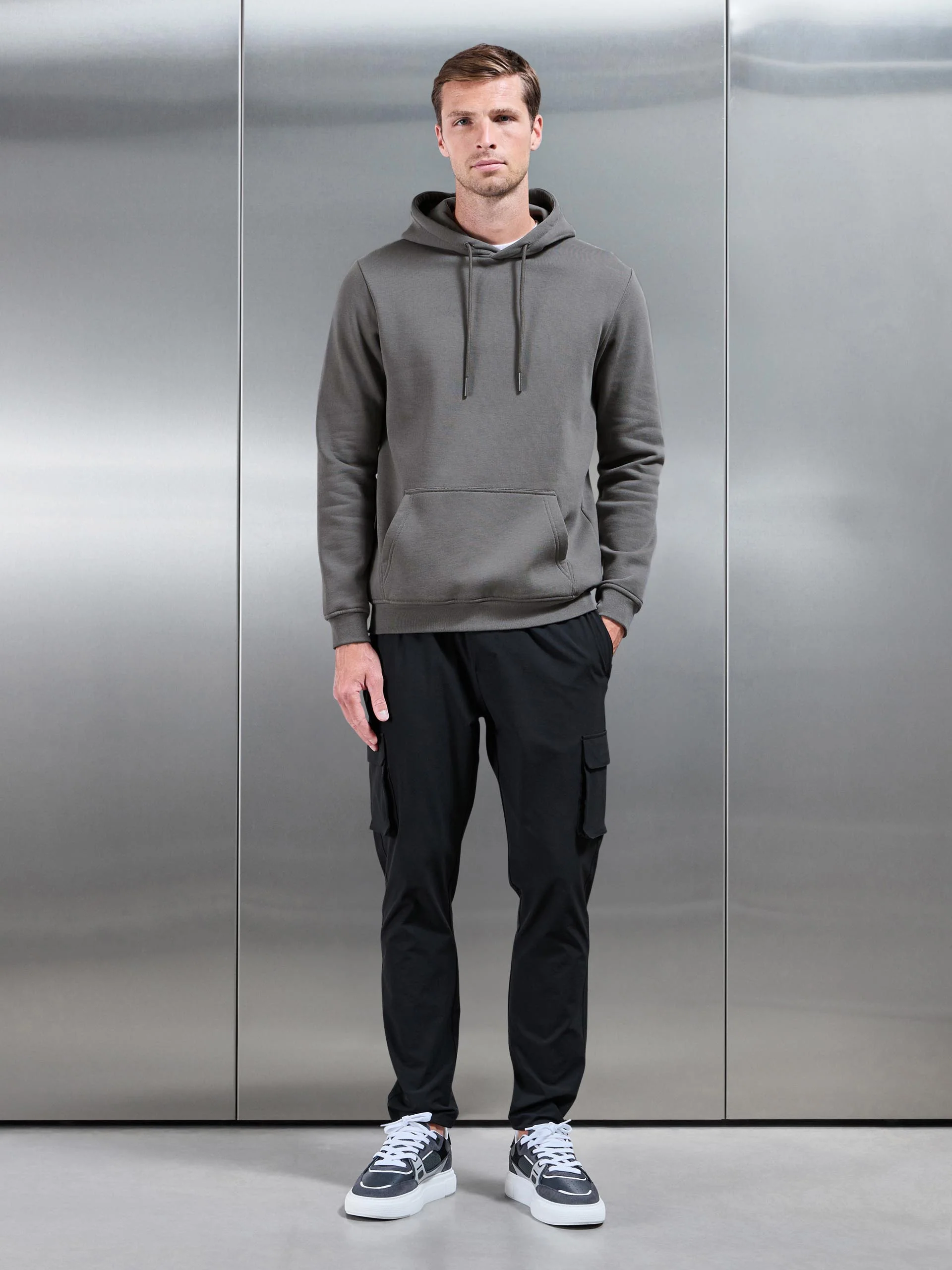 Essential Hoodie in Grey - Image 2