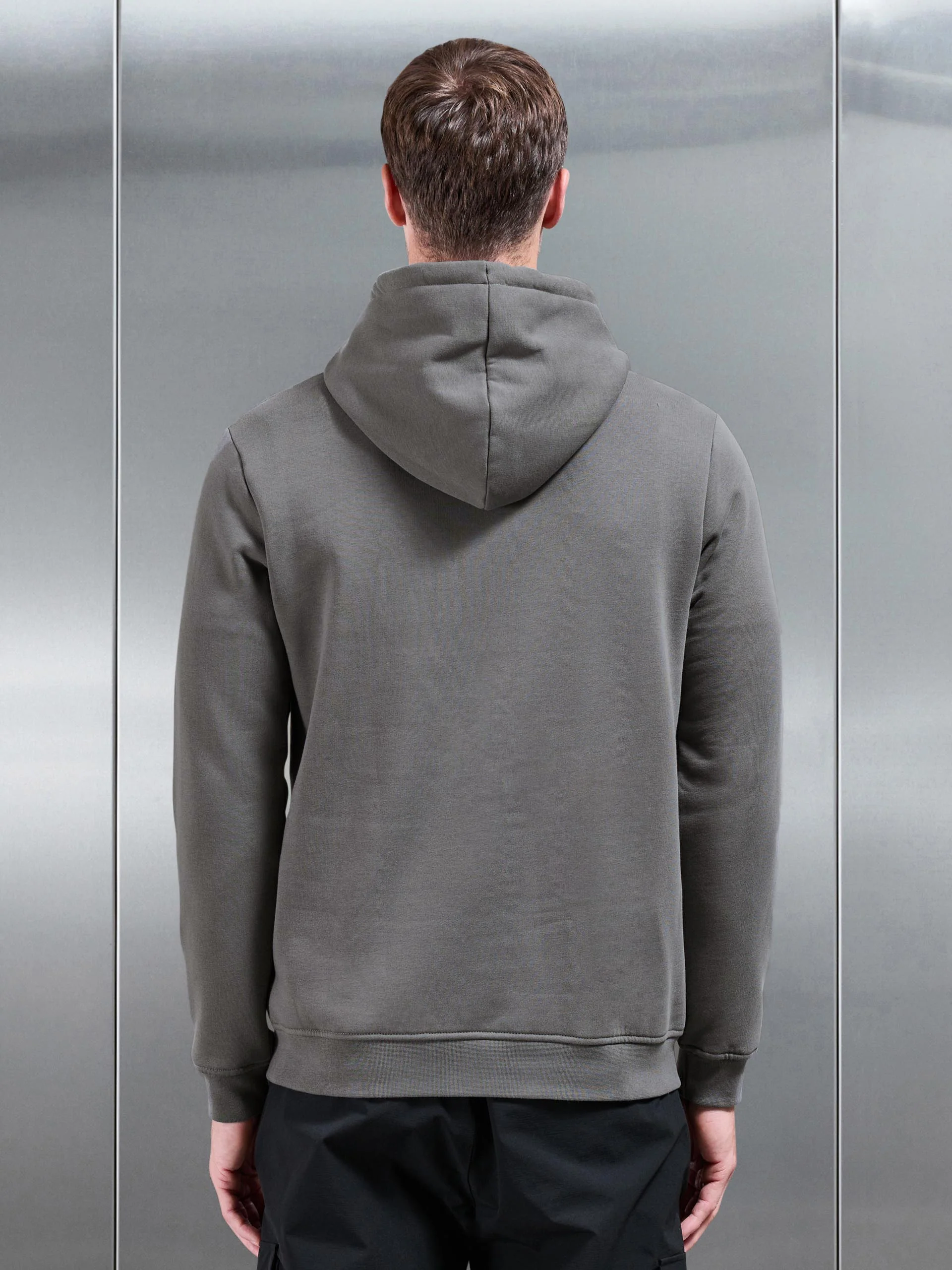 Essential Hoodie in Grey - Image 3