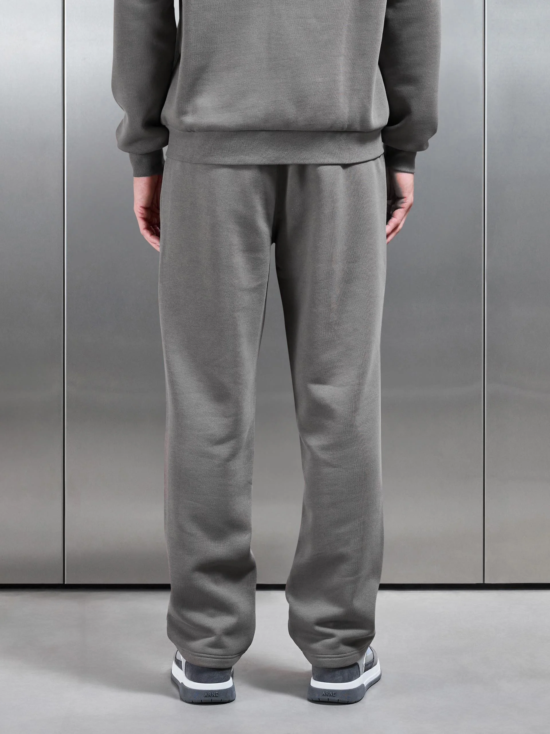 Essential Straight Leg Jogger in Grey - Image 5