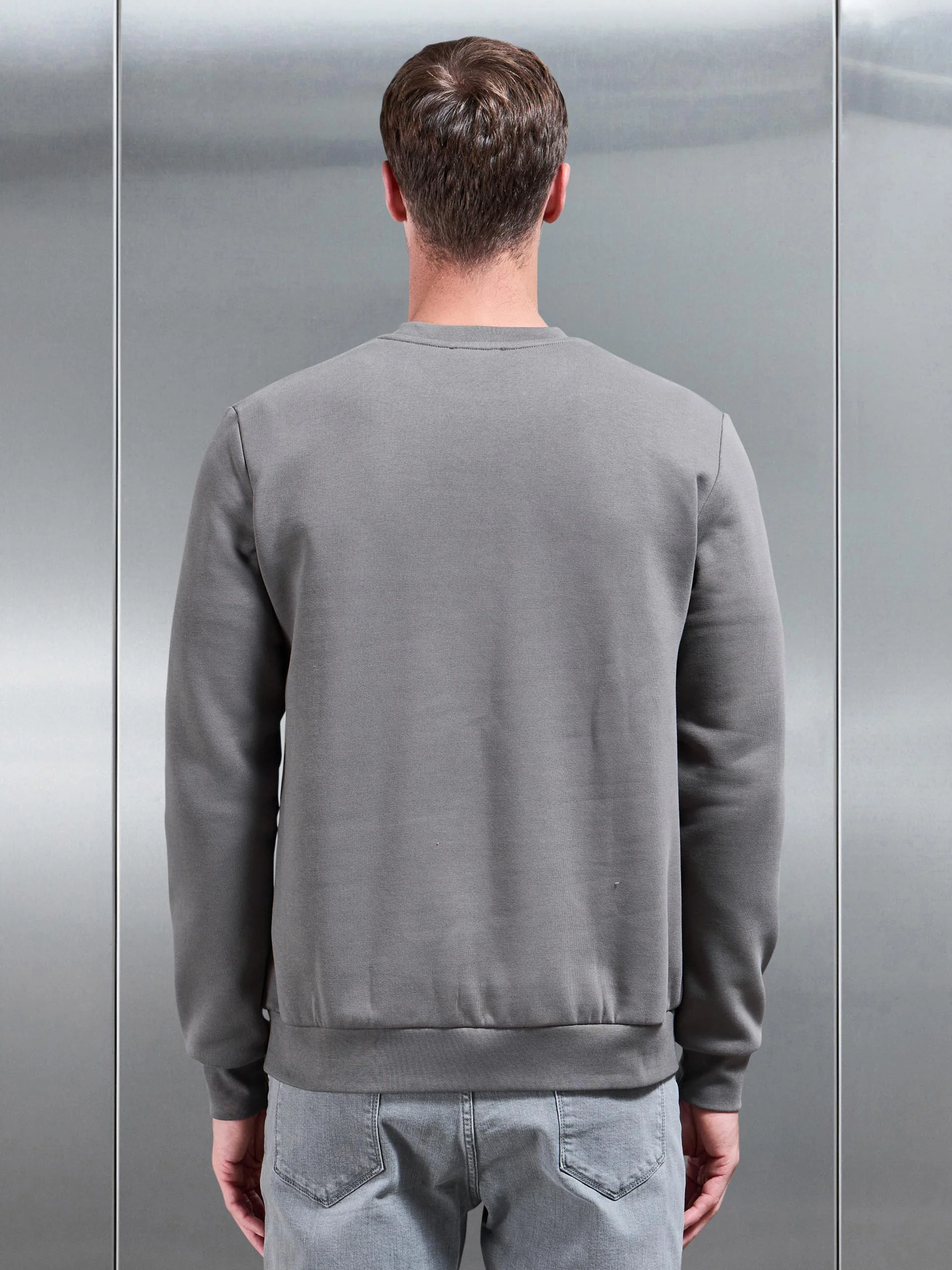 Essential Sweatshirt in Grey - Image 4