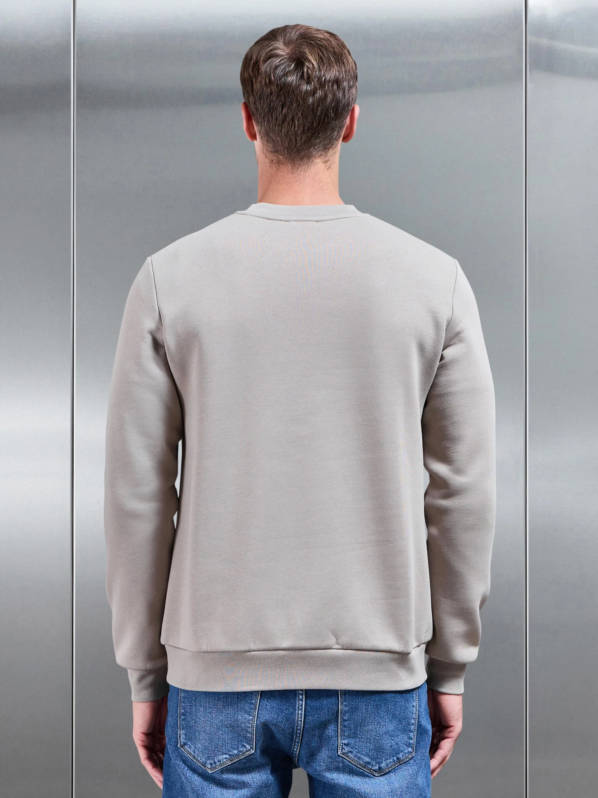 Essential Sweatshirt in Stone - Image 4
