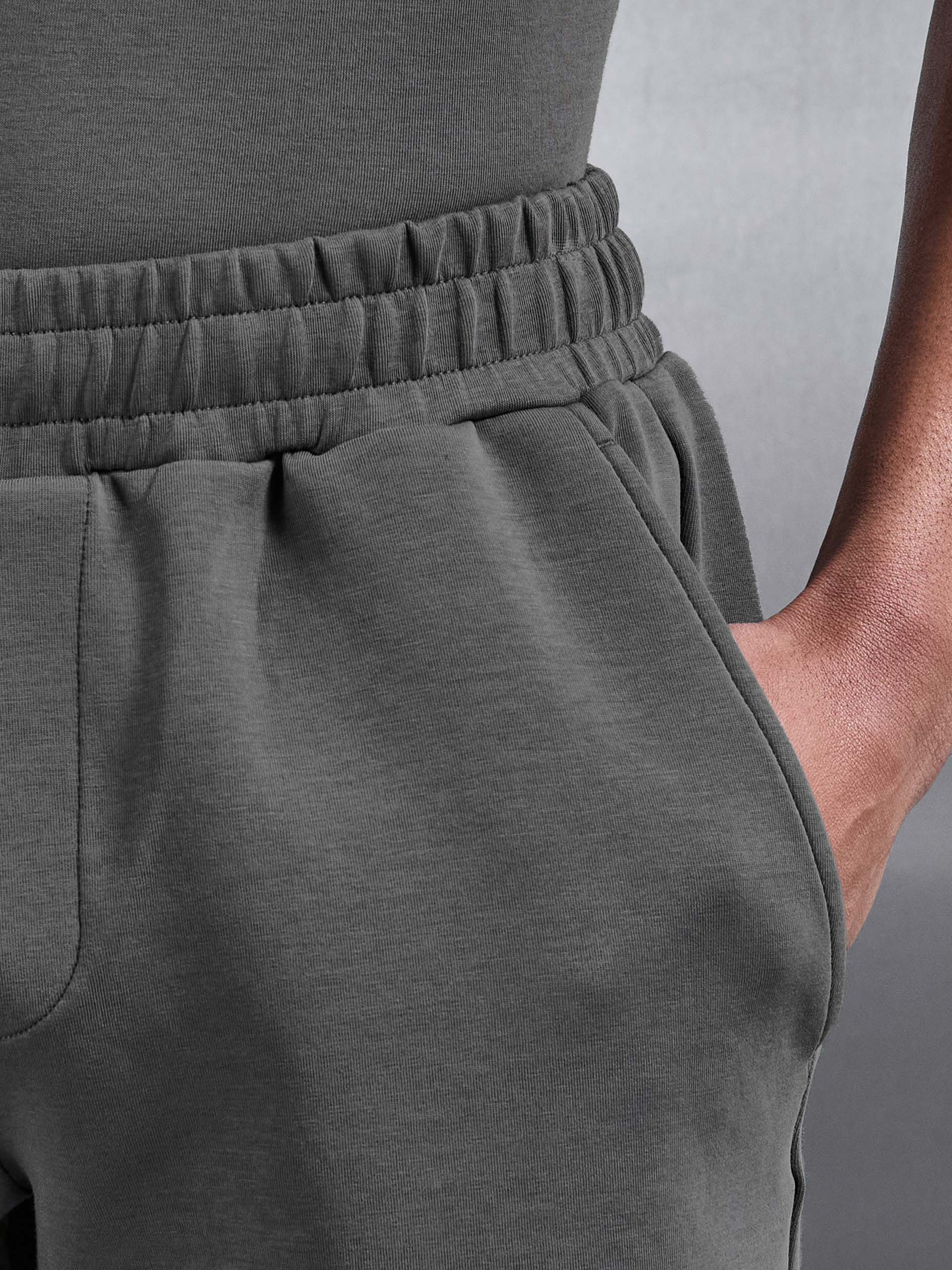 Everyday Luxe Relaxed Short in Grey - Image 4