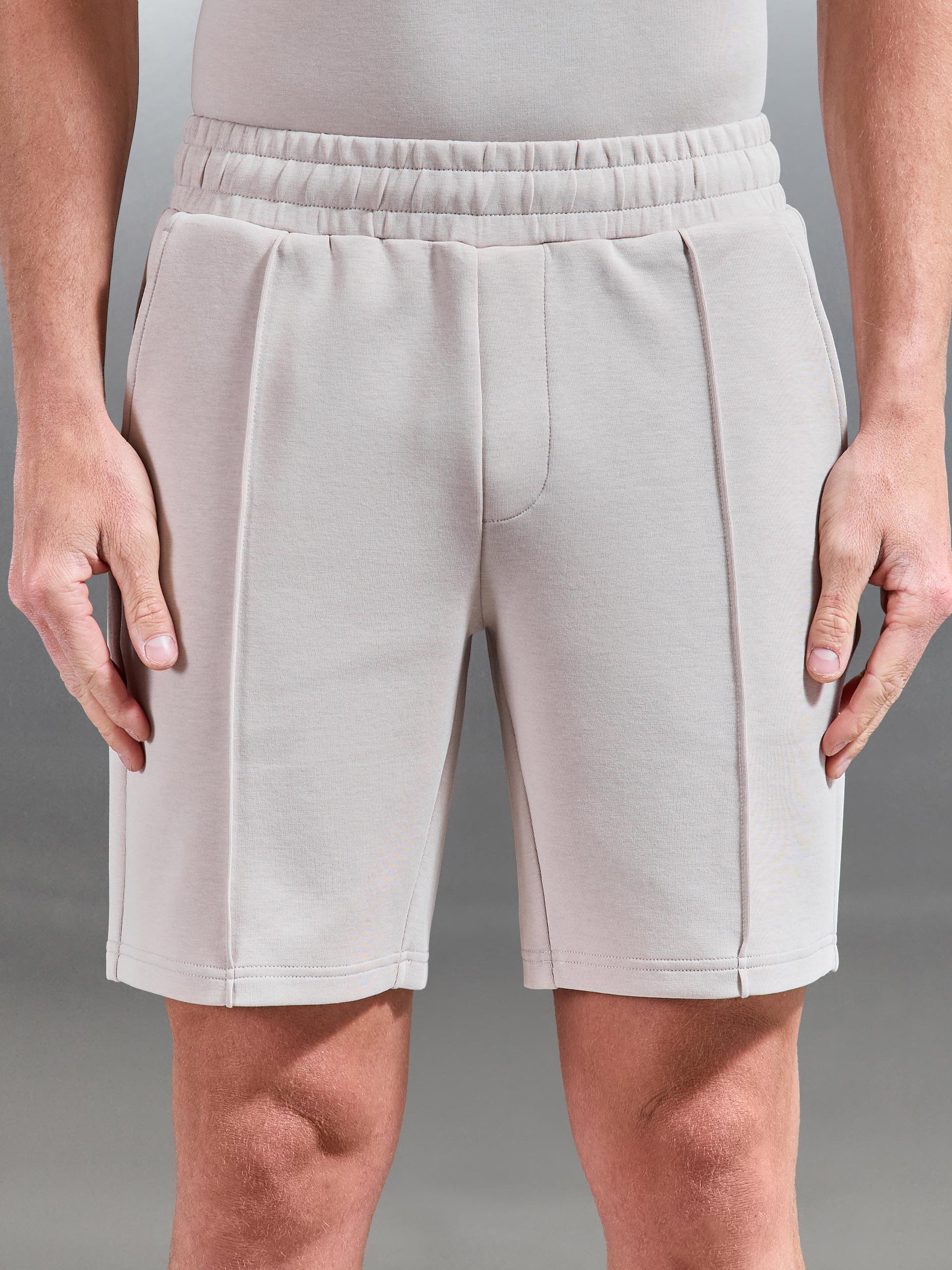 Everyday Luxe Short in Beige - Image 4