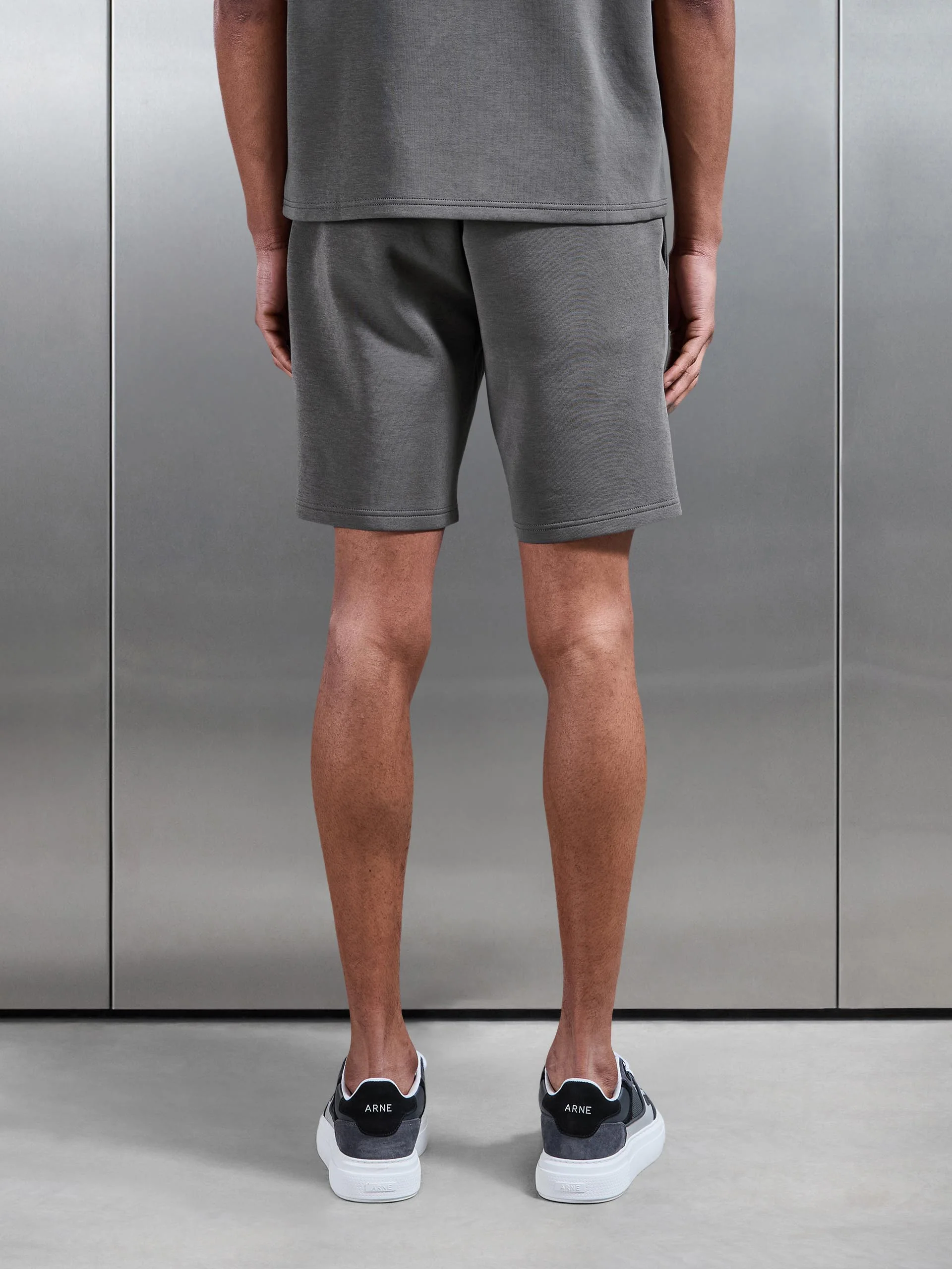 Everyday Luxe Short in Grey - Image 3