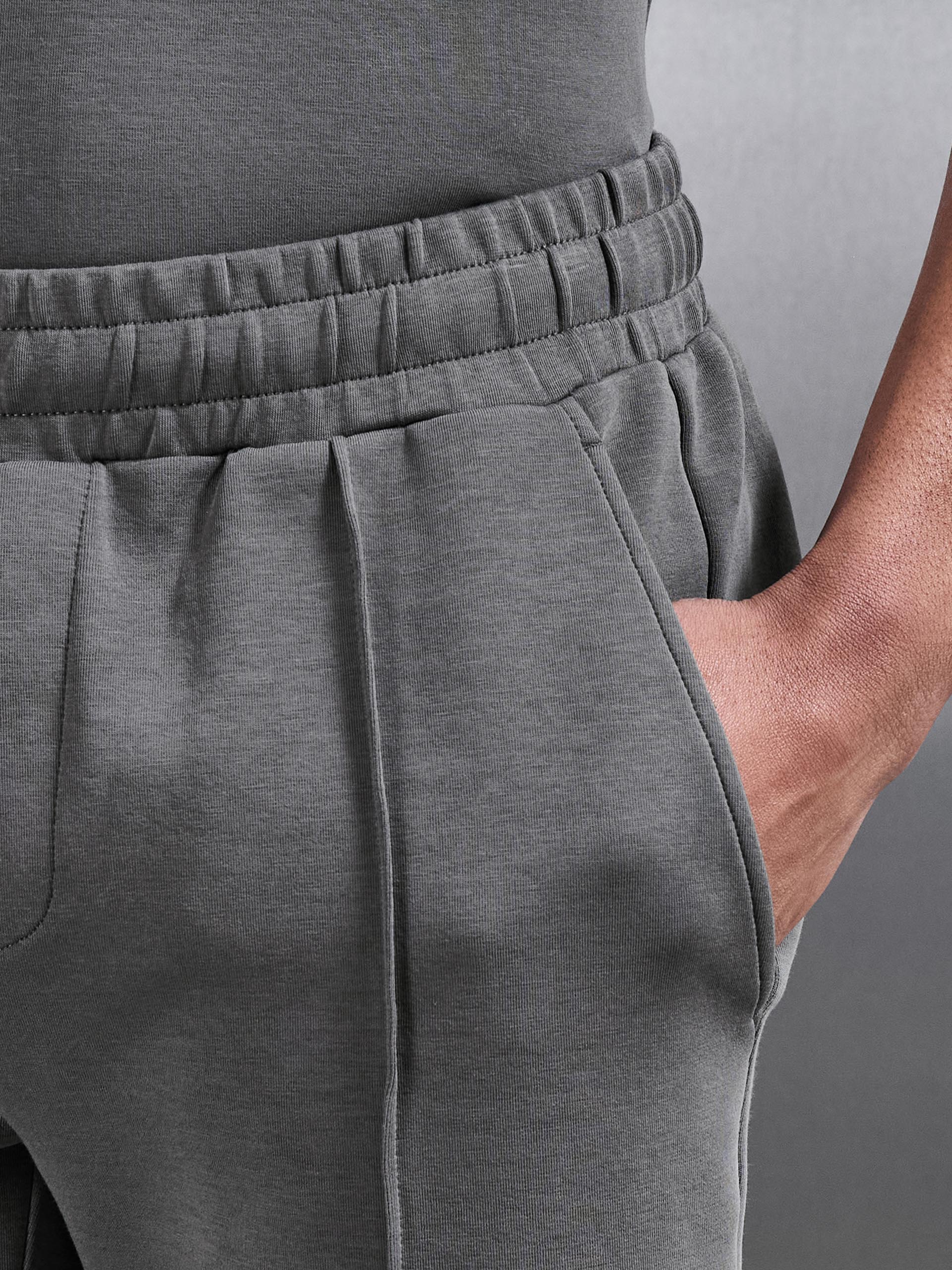 Everyday Luxe Short in Grey - Image 4
