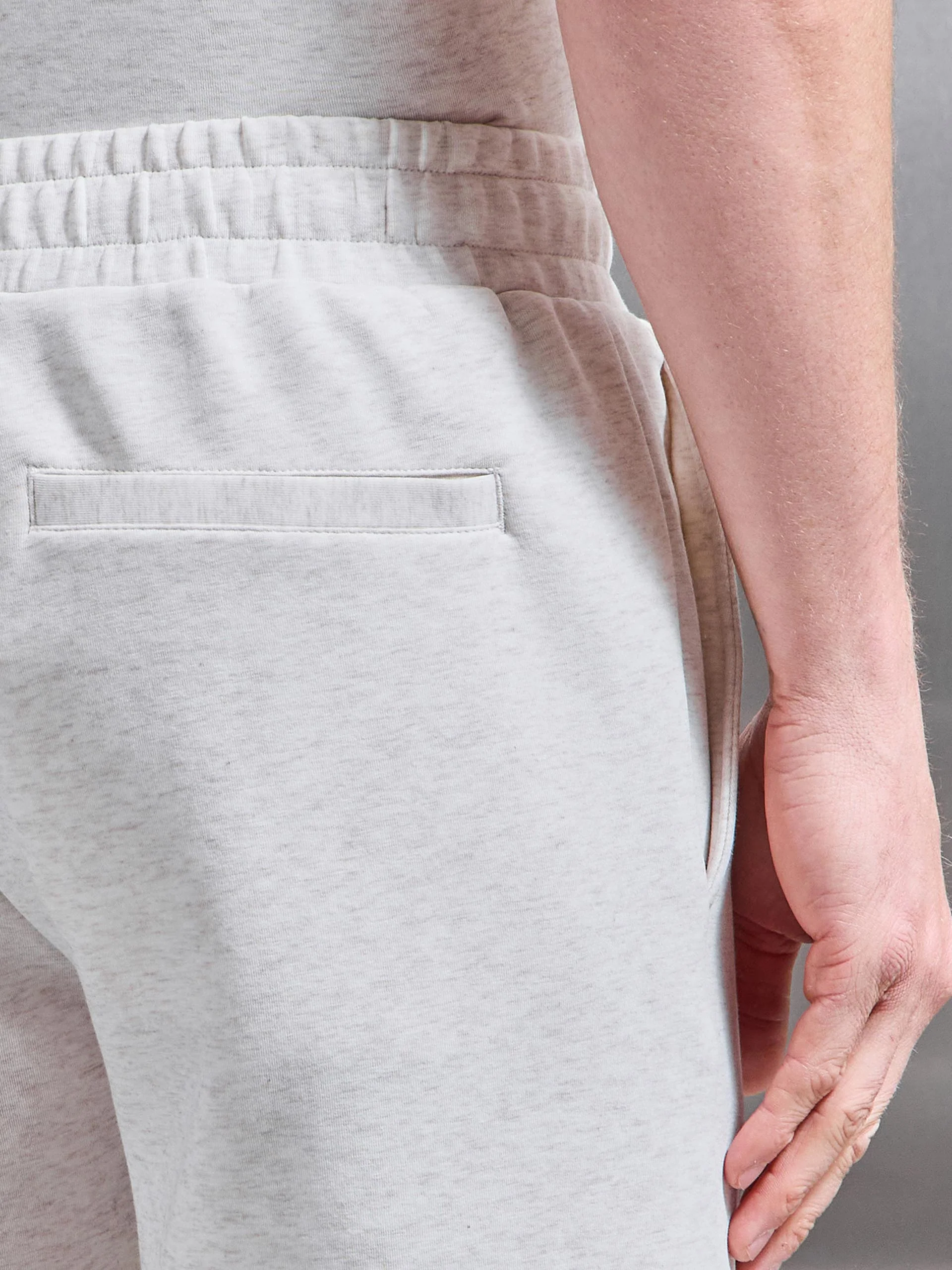 Everyday Luxe Short in Oatmeal - Image 5
