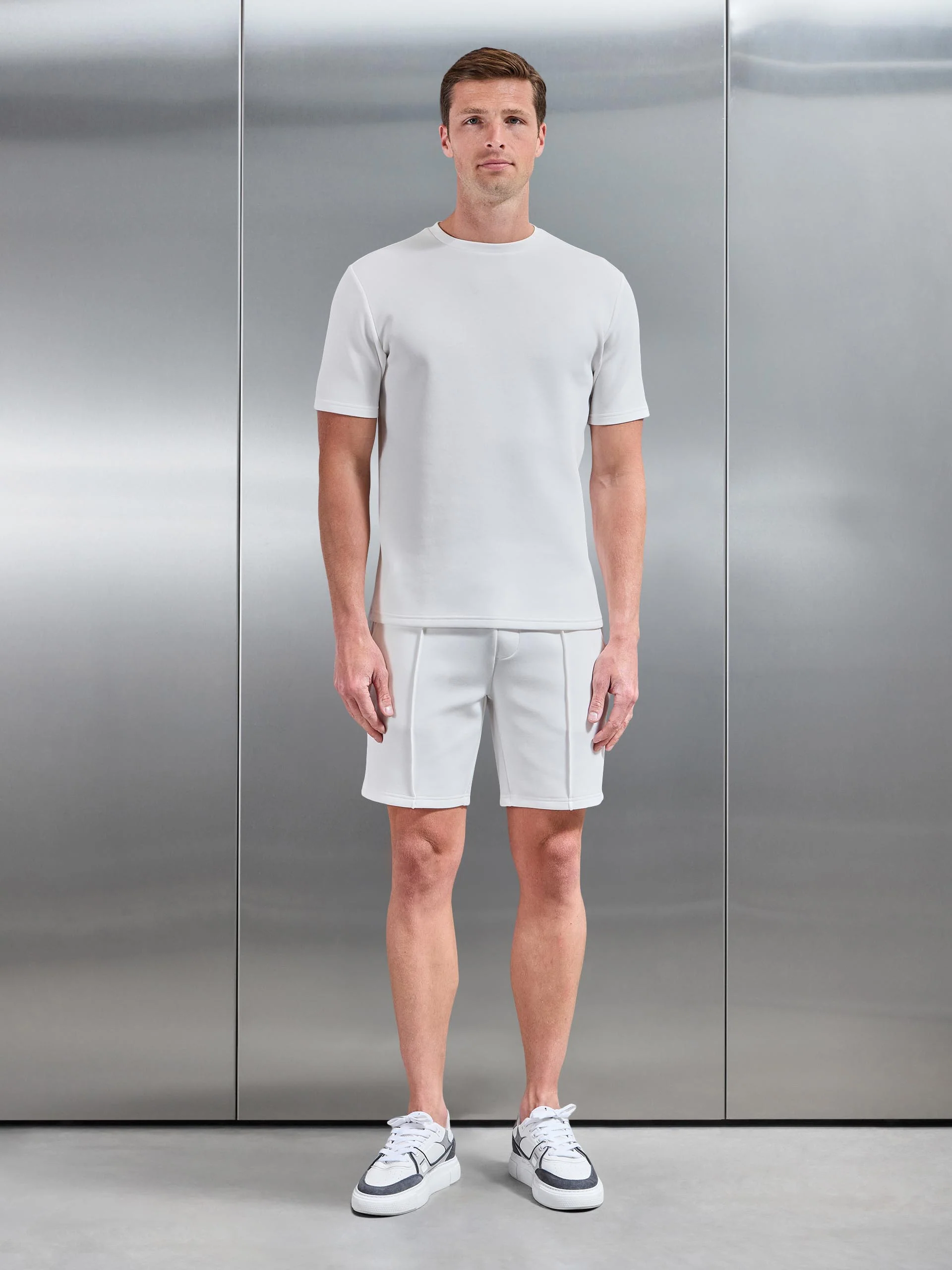Everyday Luxe Short in Off White - Image 2