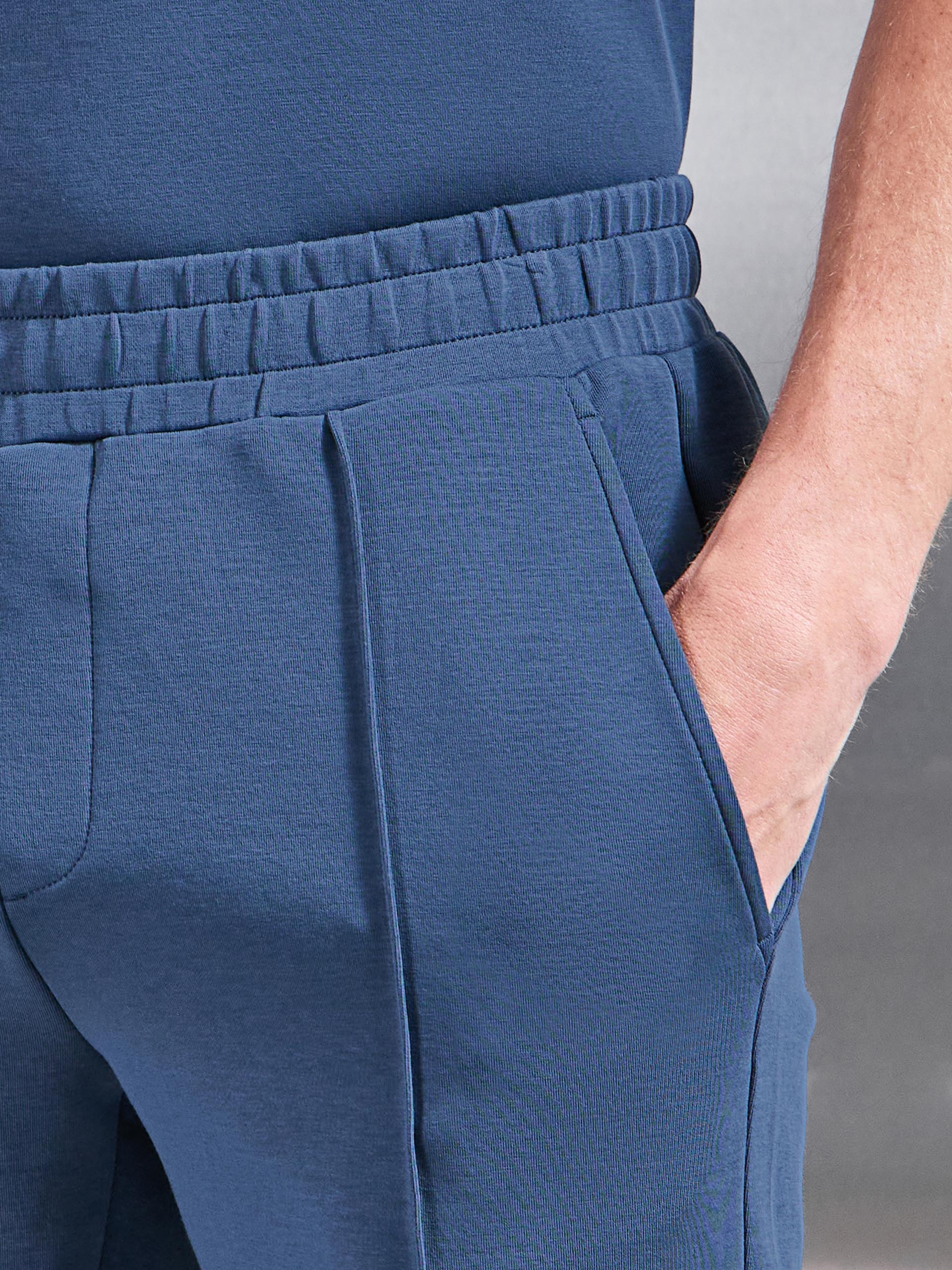 Everyday Luxe Short in Steel Blue - Image 6