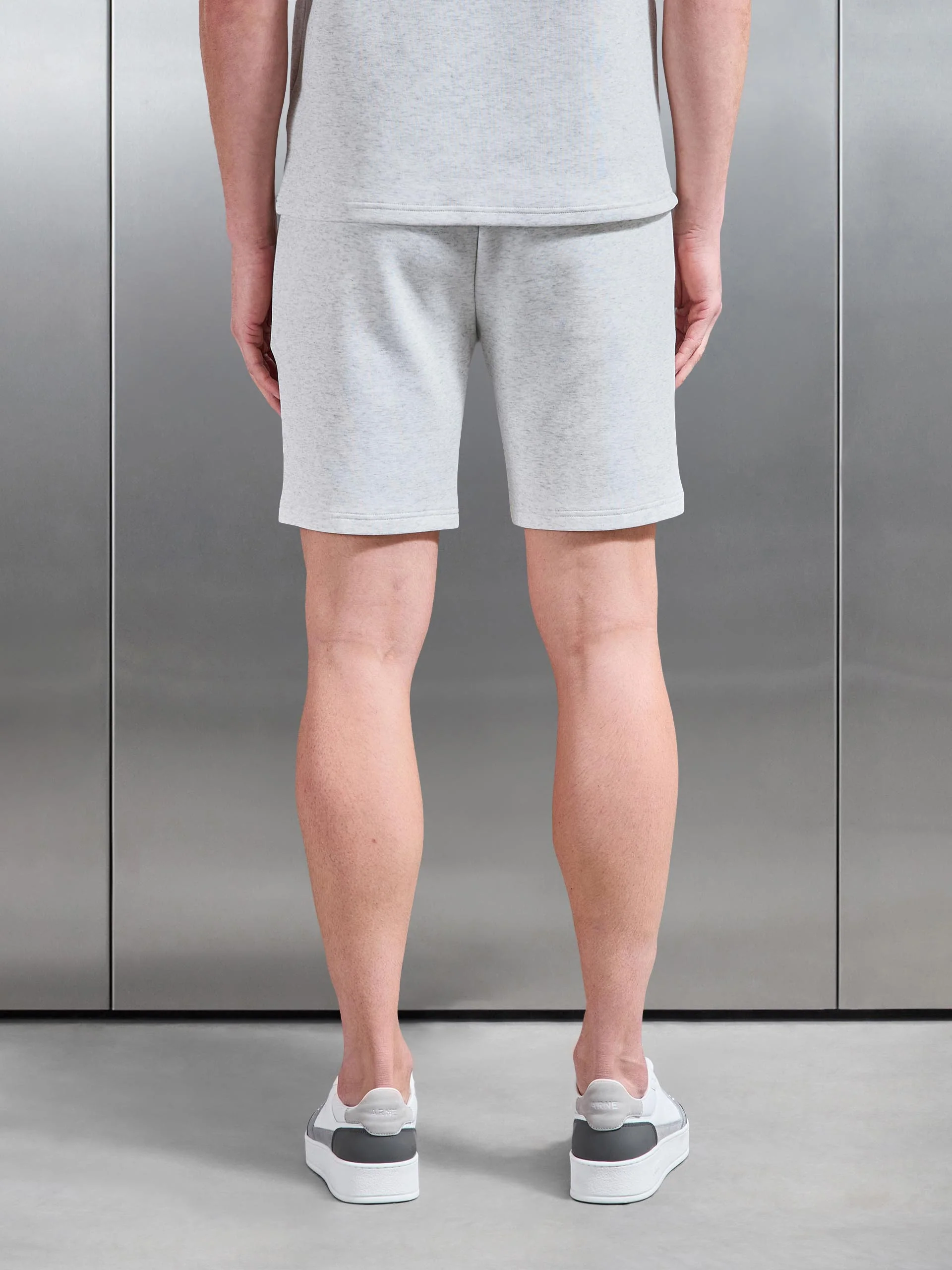 Everyday Luxe Short in White Marl - Image 3