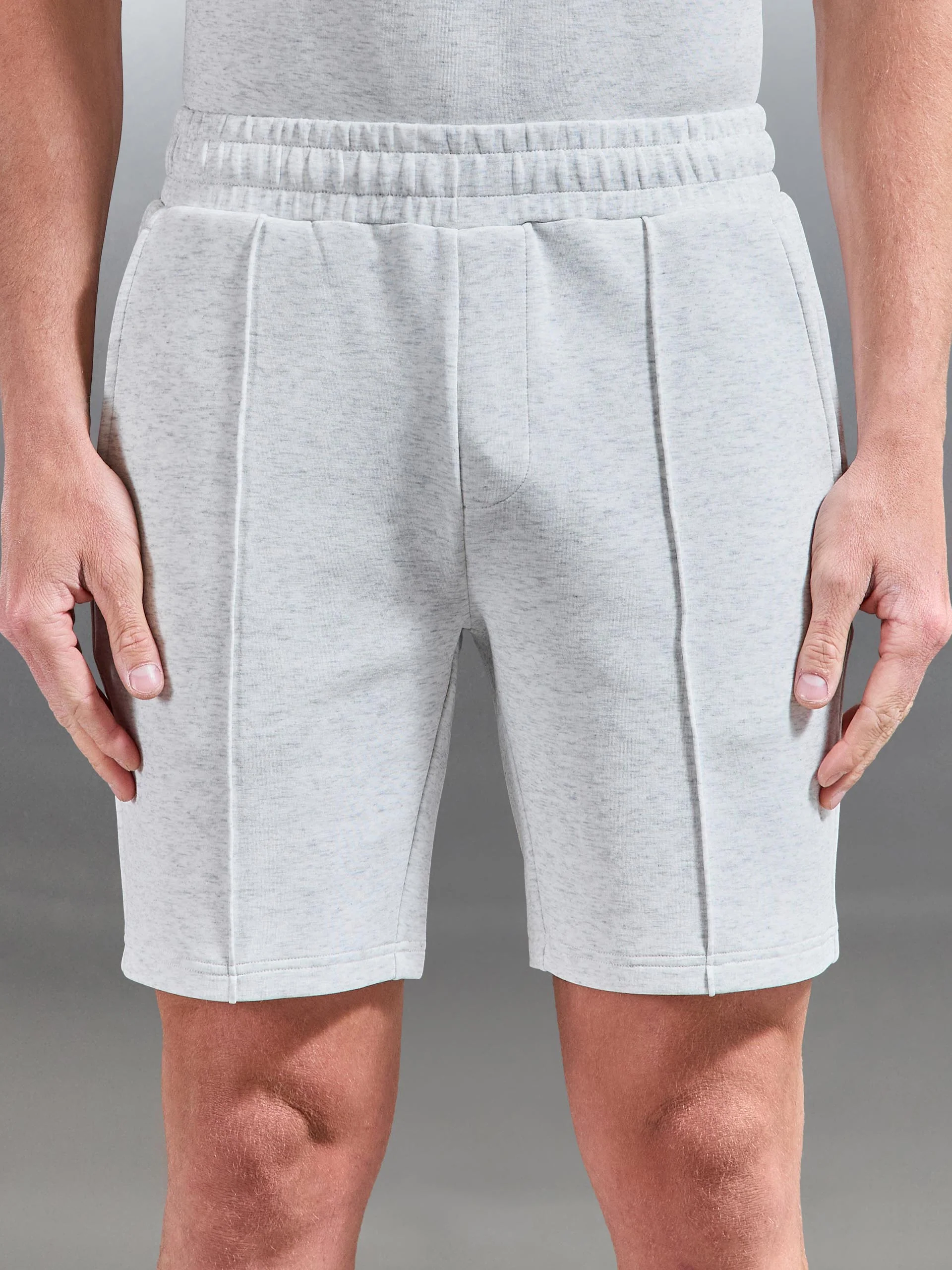 Everyday Luxe Short in White Marl - Image 4