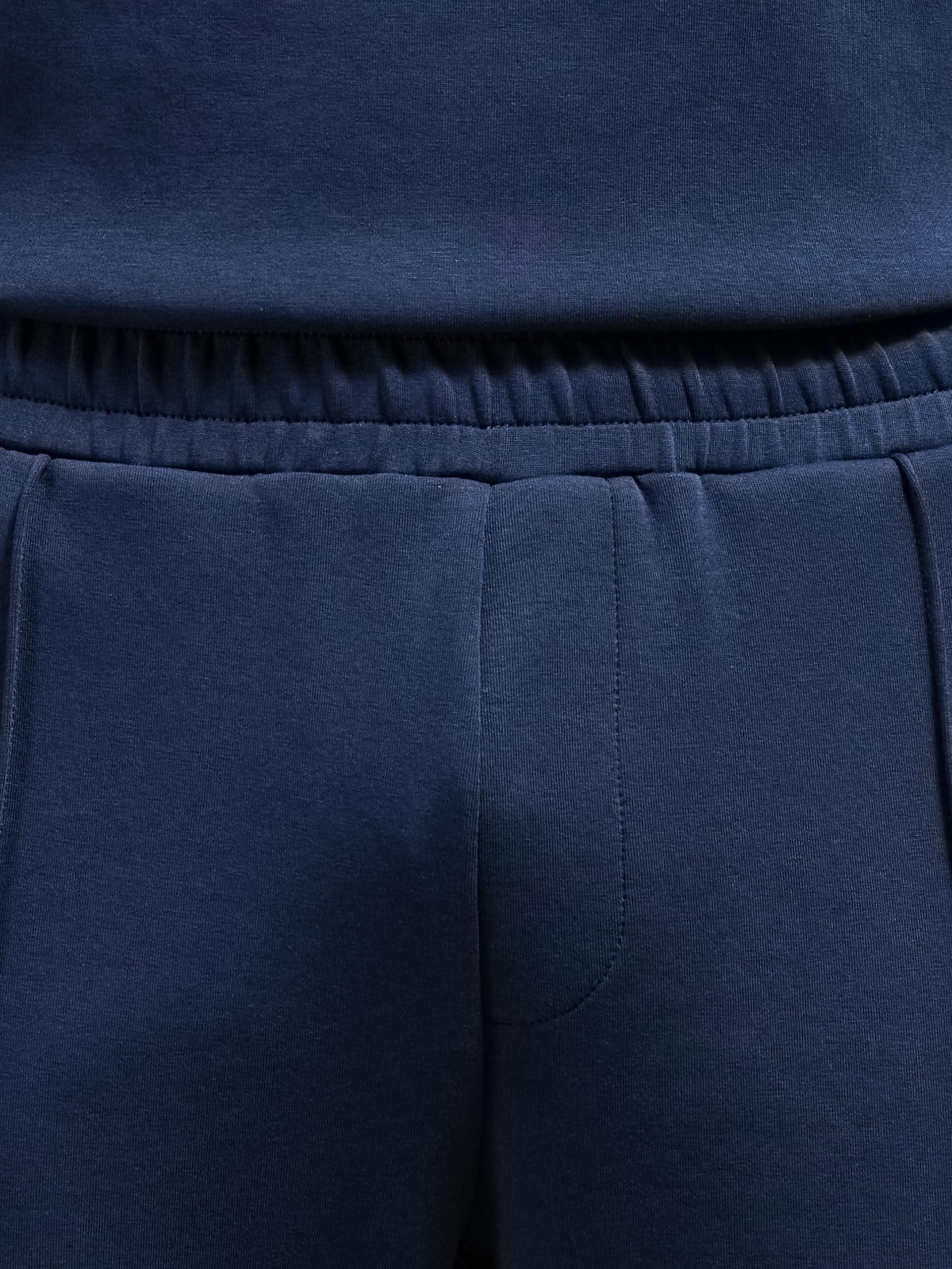 Everyday Luxe Slim Fit Jogger in Navy - Image 4