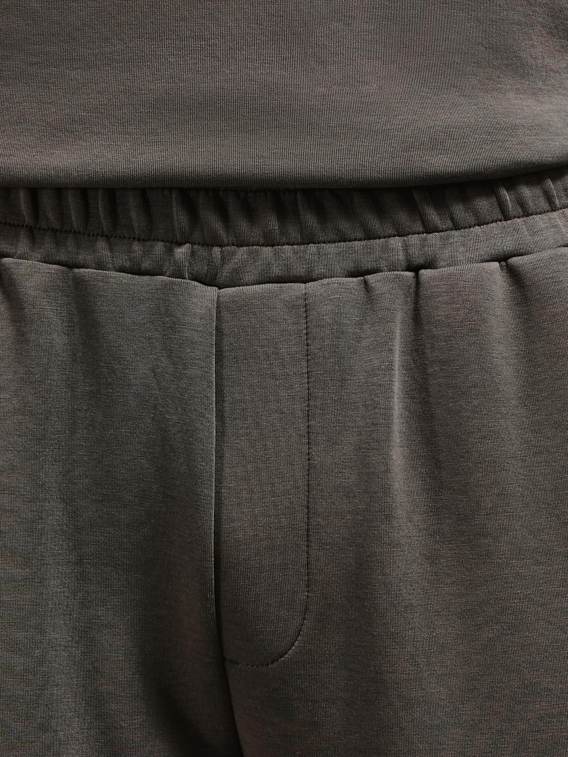 Everyday Luxe Straight Leg Jogger in Brown - Image 5