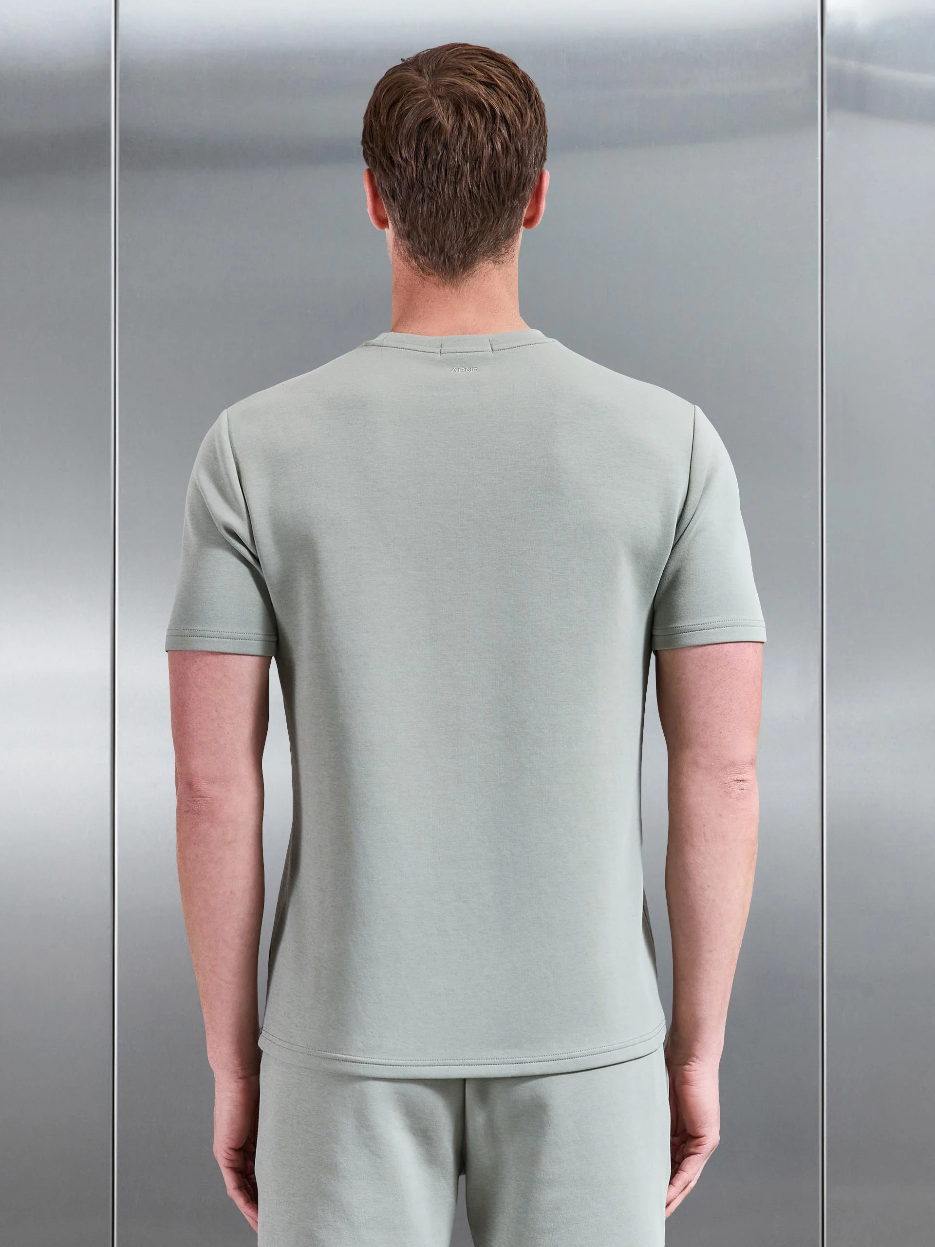 Everyday Luxe T-Shirt in Light Sage - Image 3