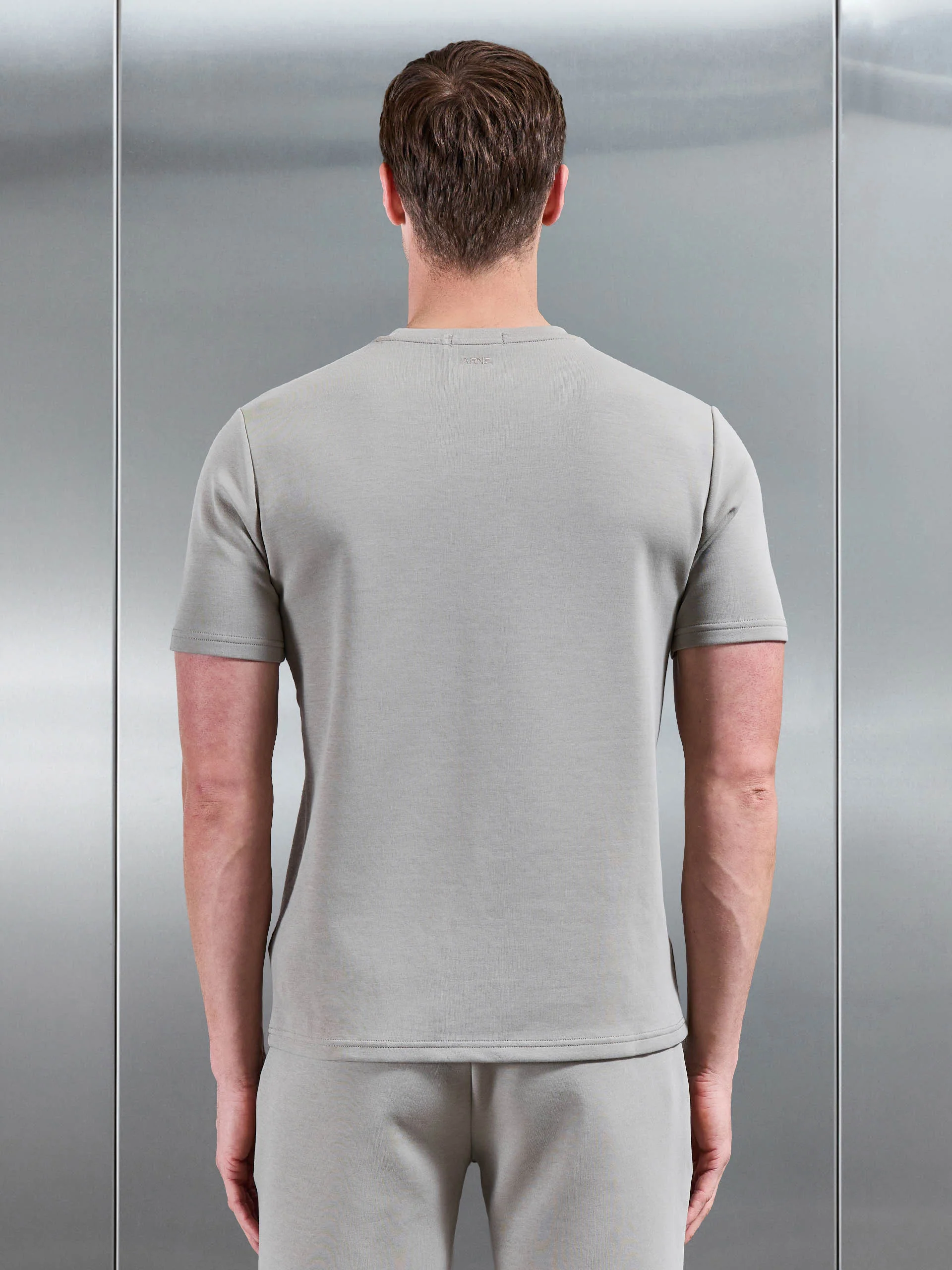 Everyday Luxe T-Shirt in Stone - Image 3