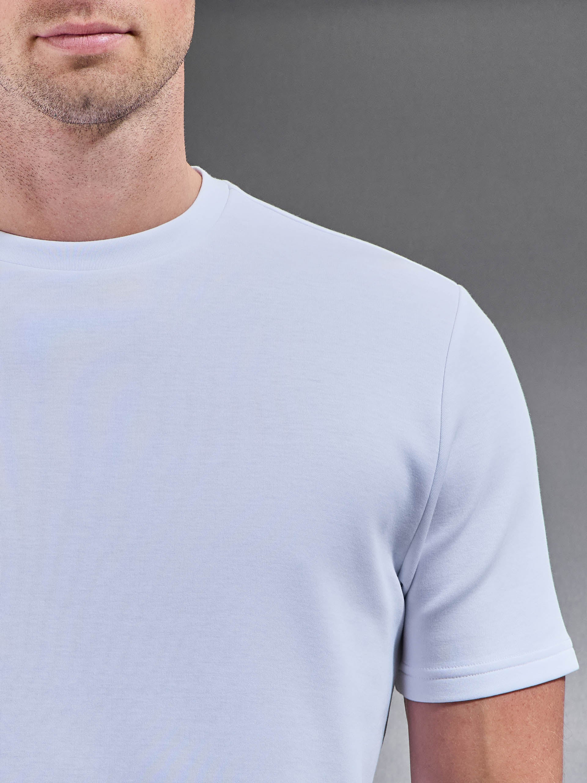 Everyday Luxe T-Shirt in White - Image 4