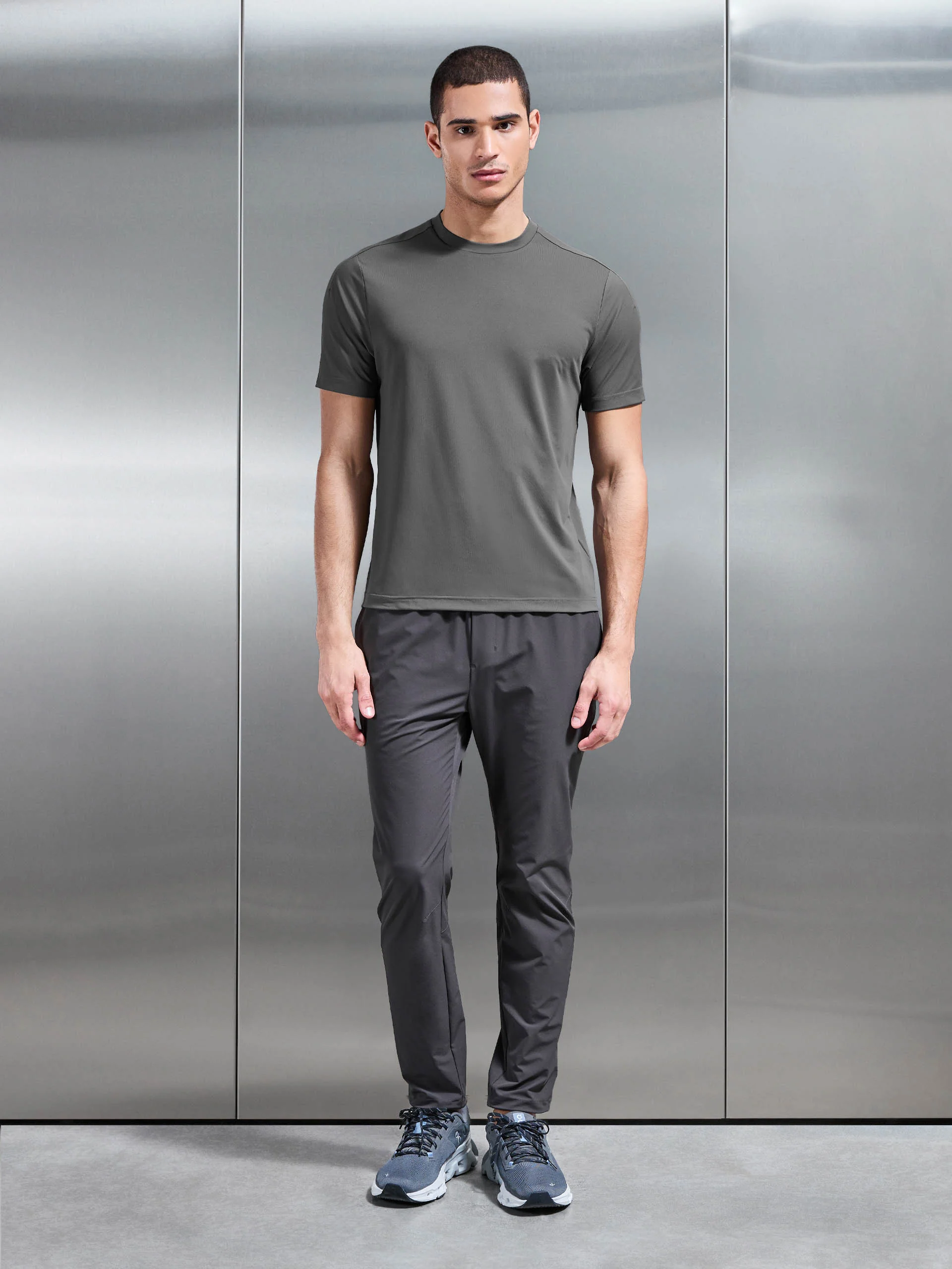 Everyday Technical T-Shirt in Grey - Image 4