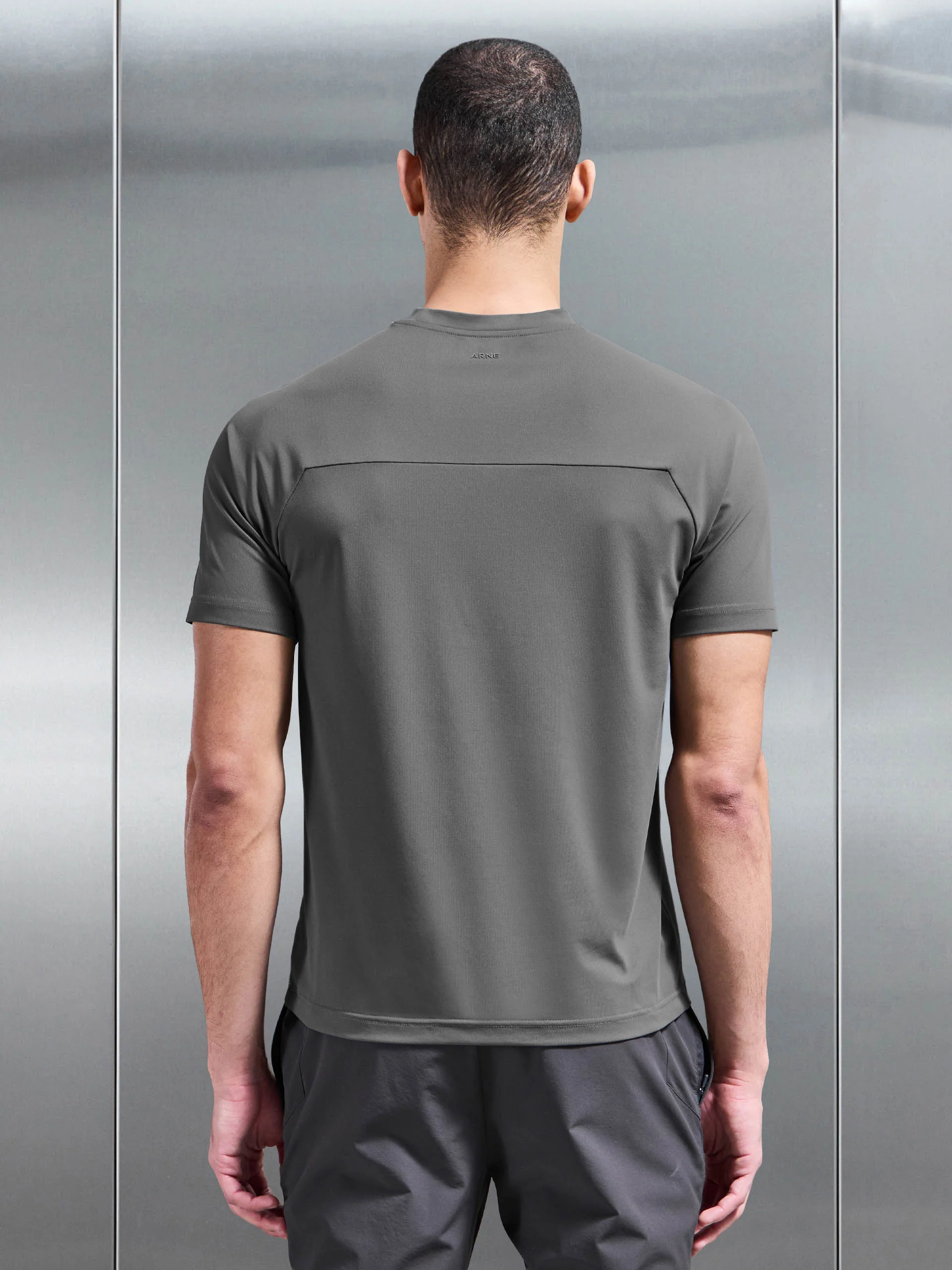 Everyday Technical T-Shirt in Grey - Image 5