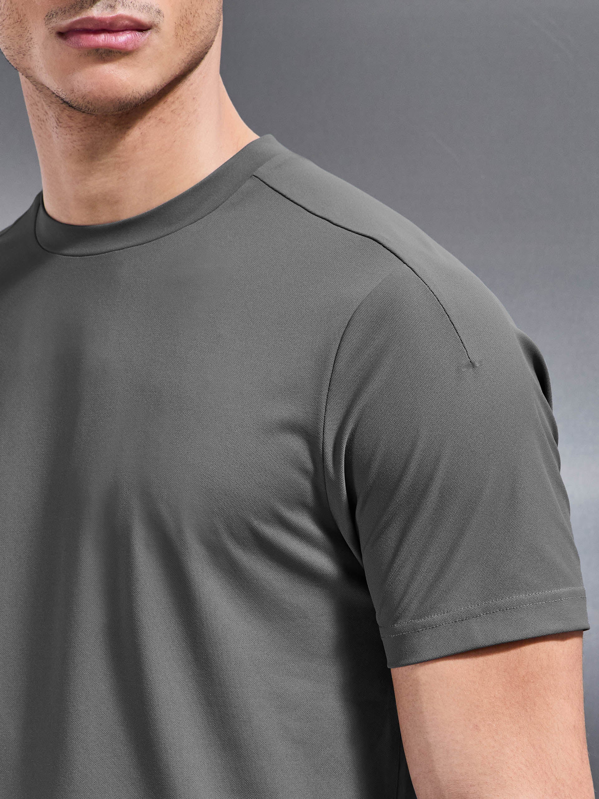 Everyday Technical T-Shirt in Grey - Image 6