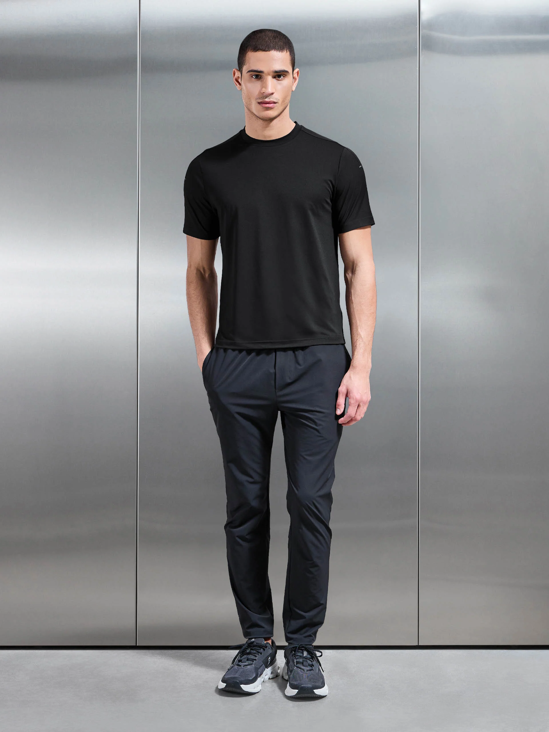 Everyday Technical T-Shirt in Black - Image 4
